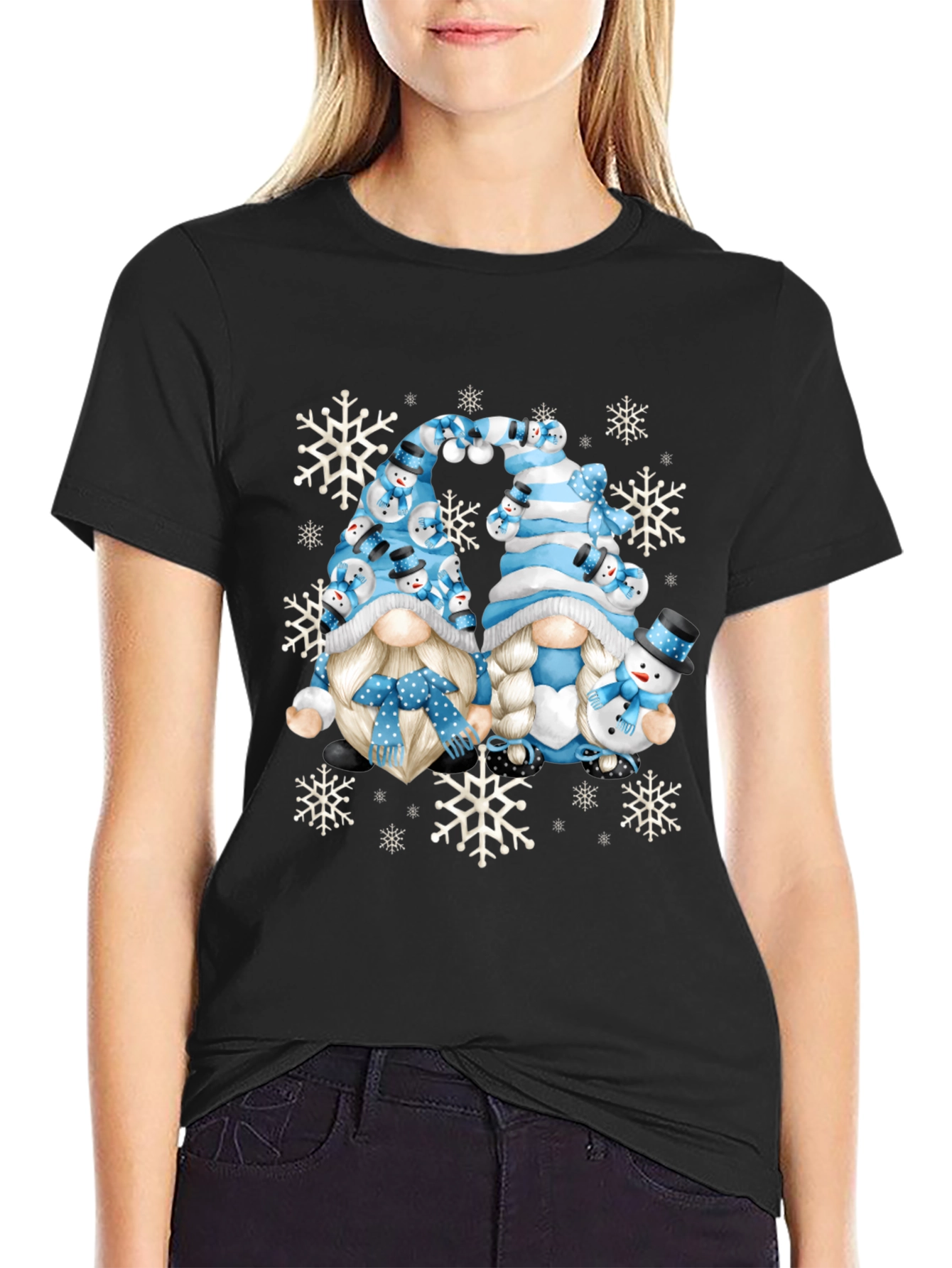 Festive Winter Gnome T-Shirt