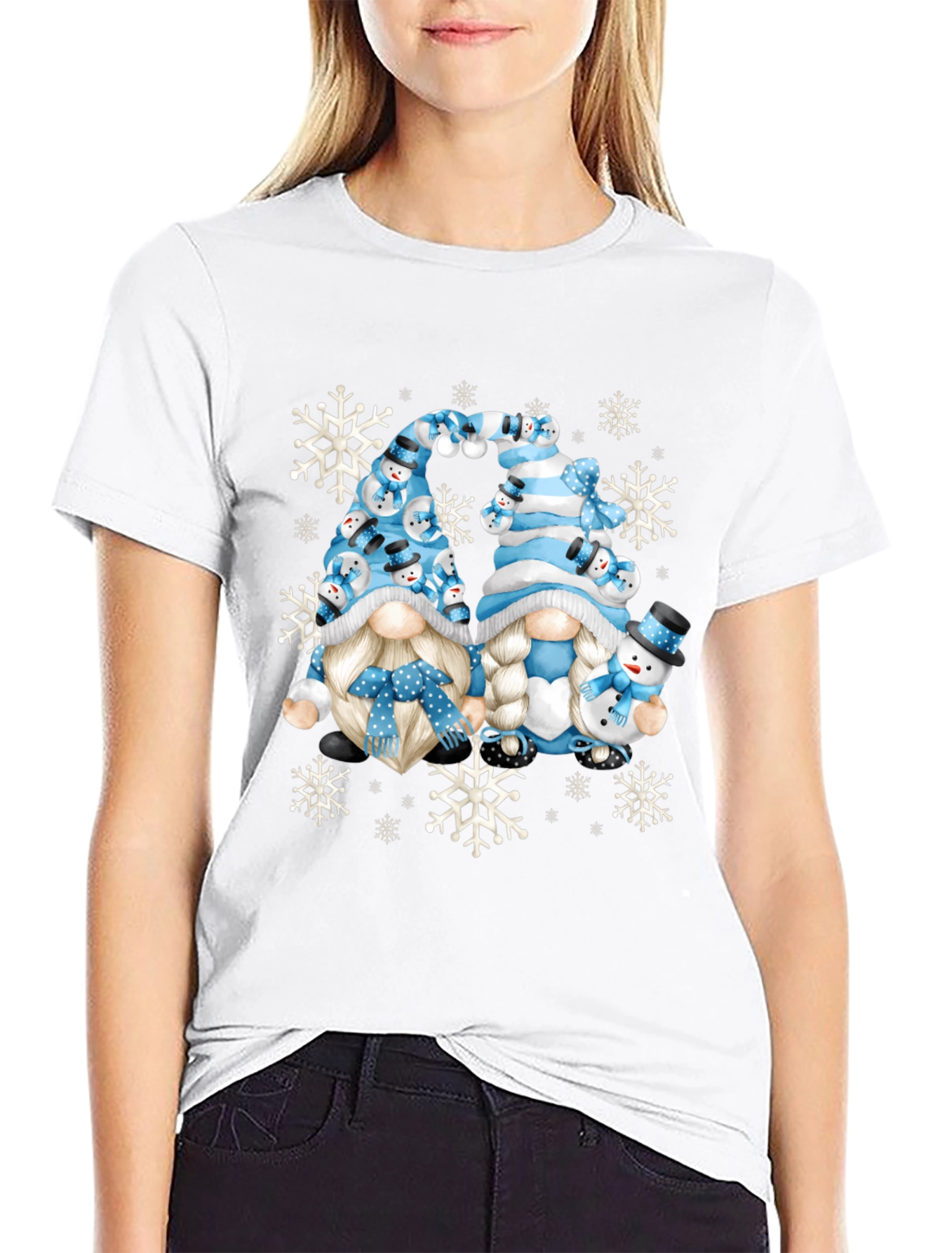 Festive Winter Gnome T-Shirt