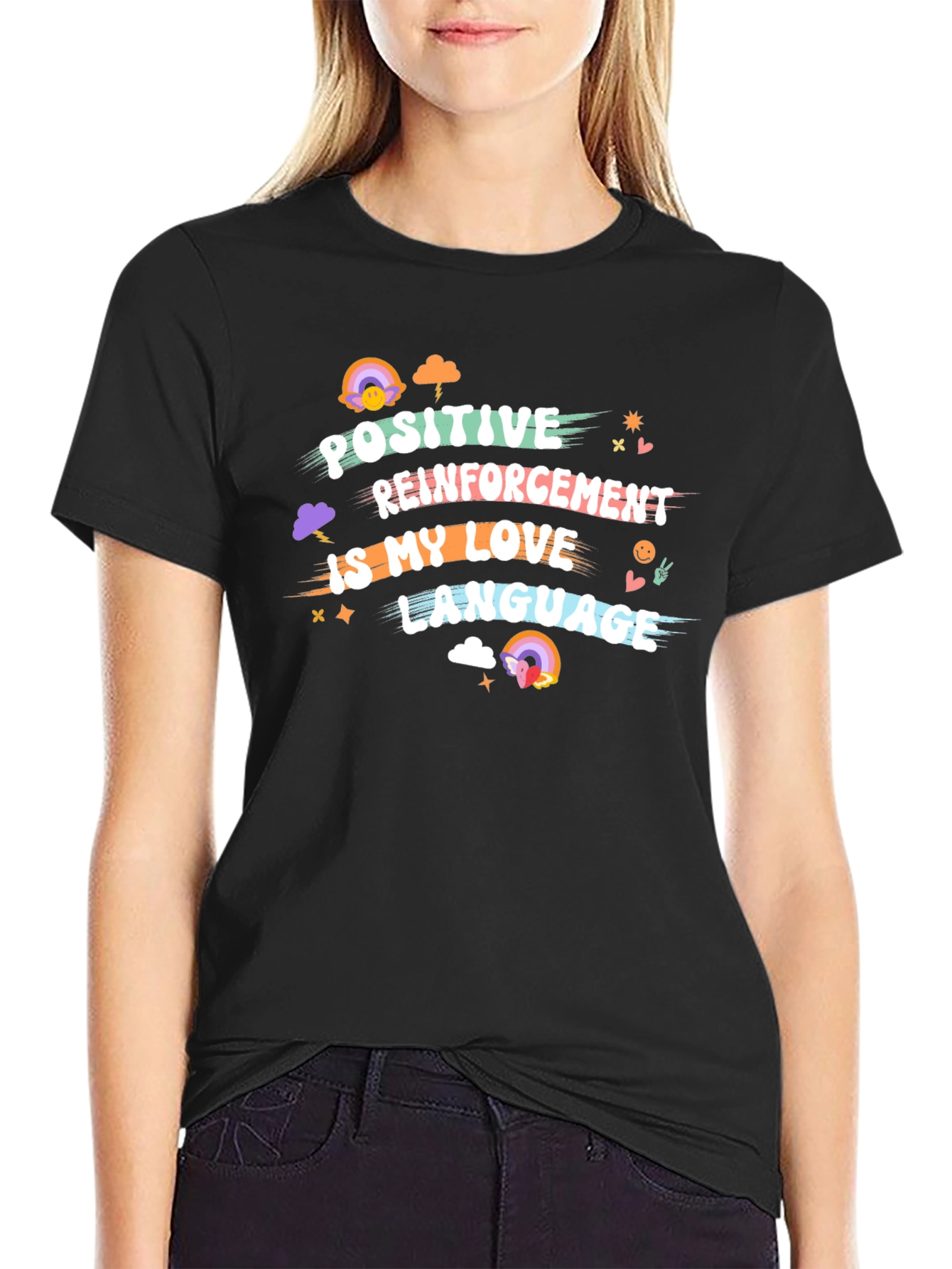 Positive Reinforcement Love Language Graphic Tee