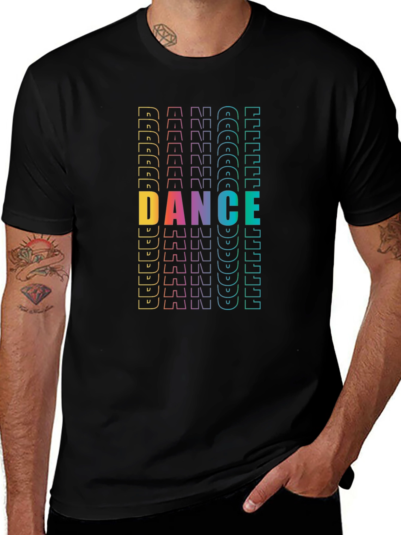 Retro Dance Graphic Tee - Unisex