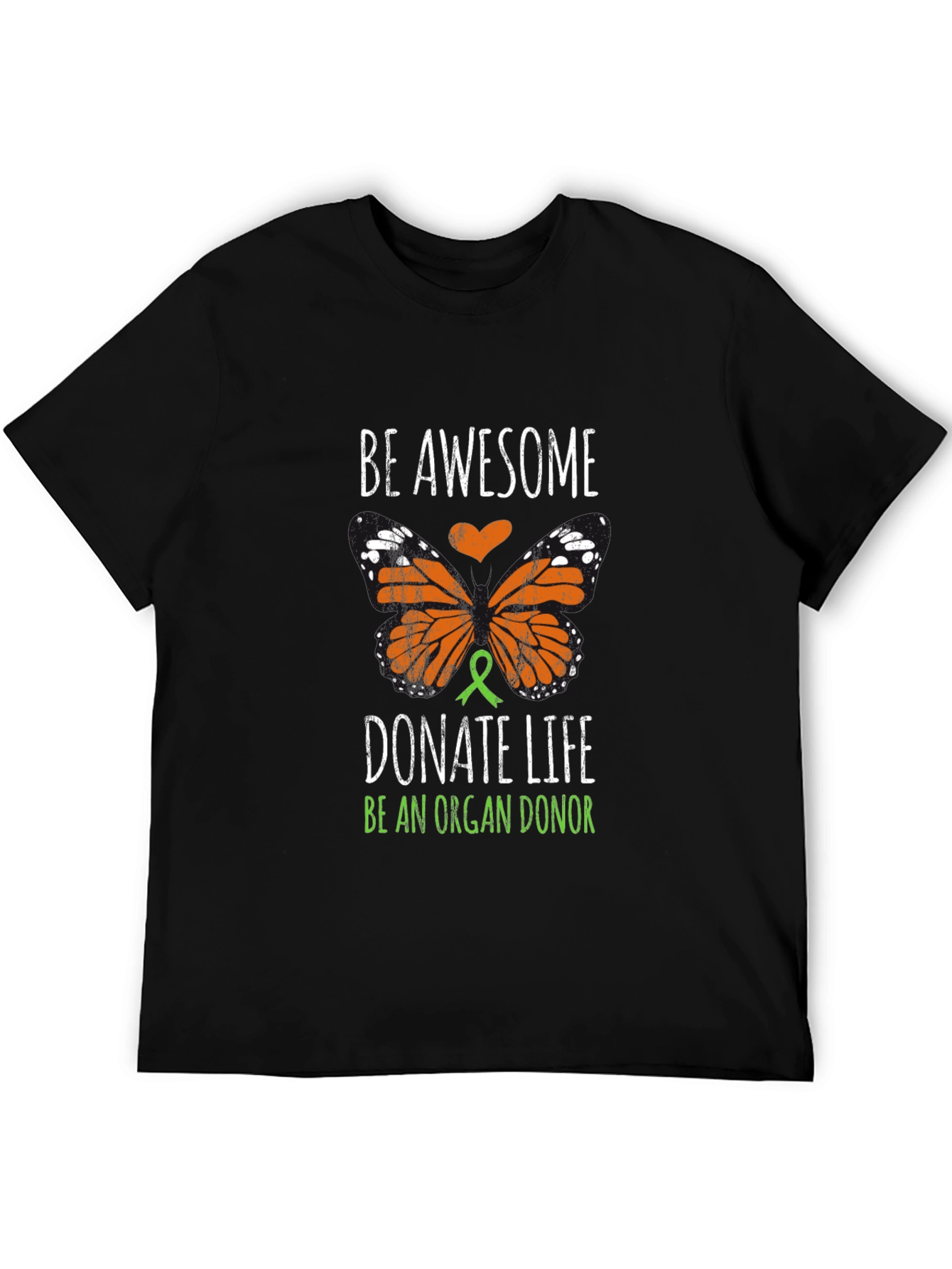 Be Awesome Donate Life Organ Donor T-Shirt