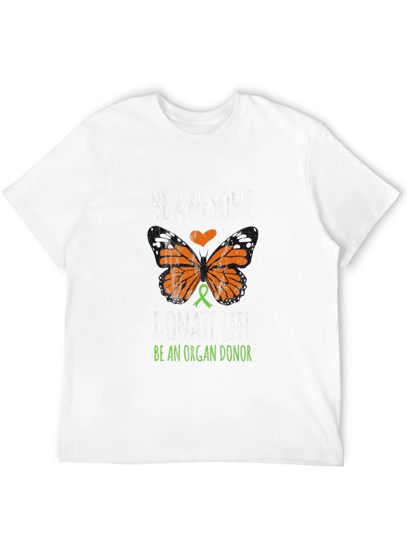 Be Awesome Donate Life Organ Donor T-Shirt