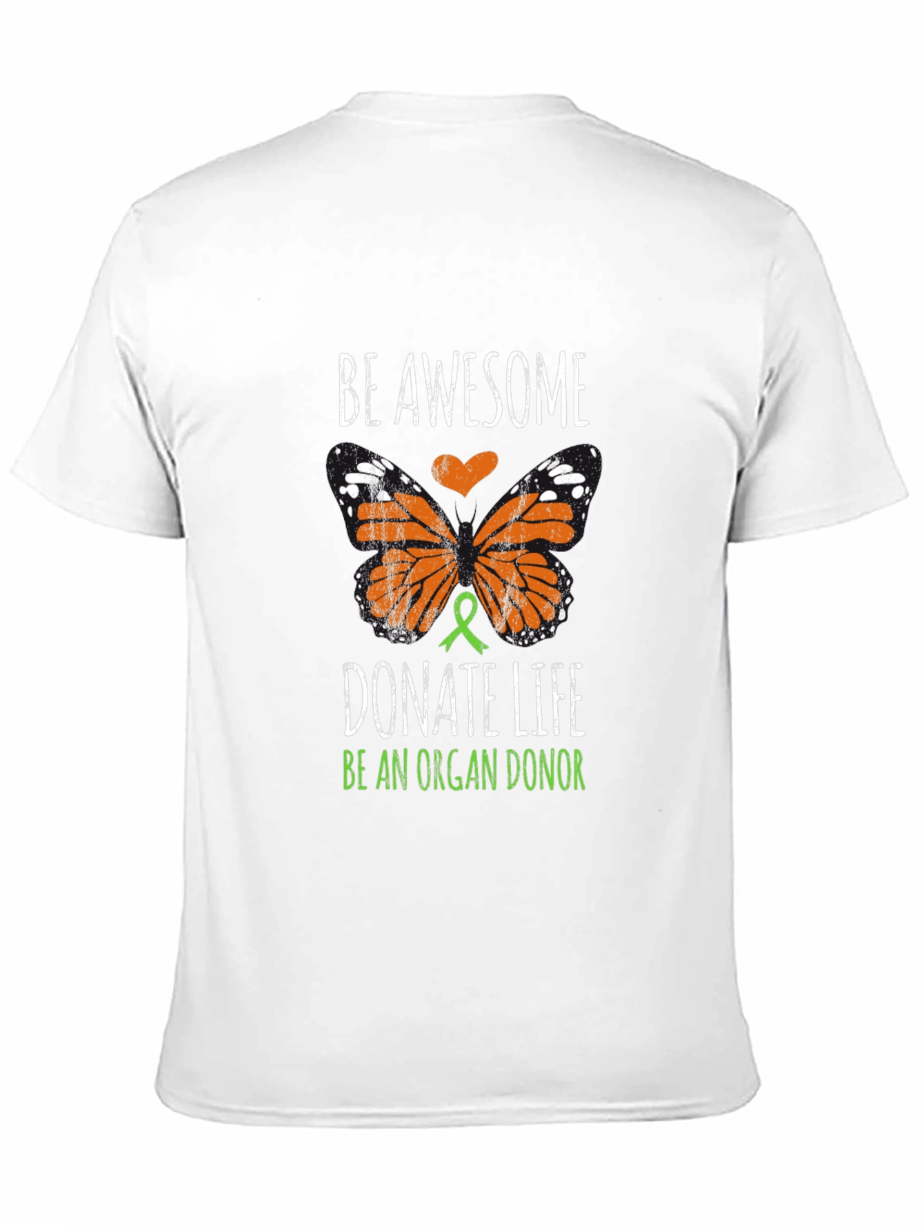 Be Awesome Donate Life Organ Donor T-Shirt