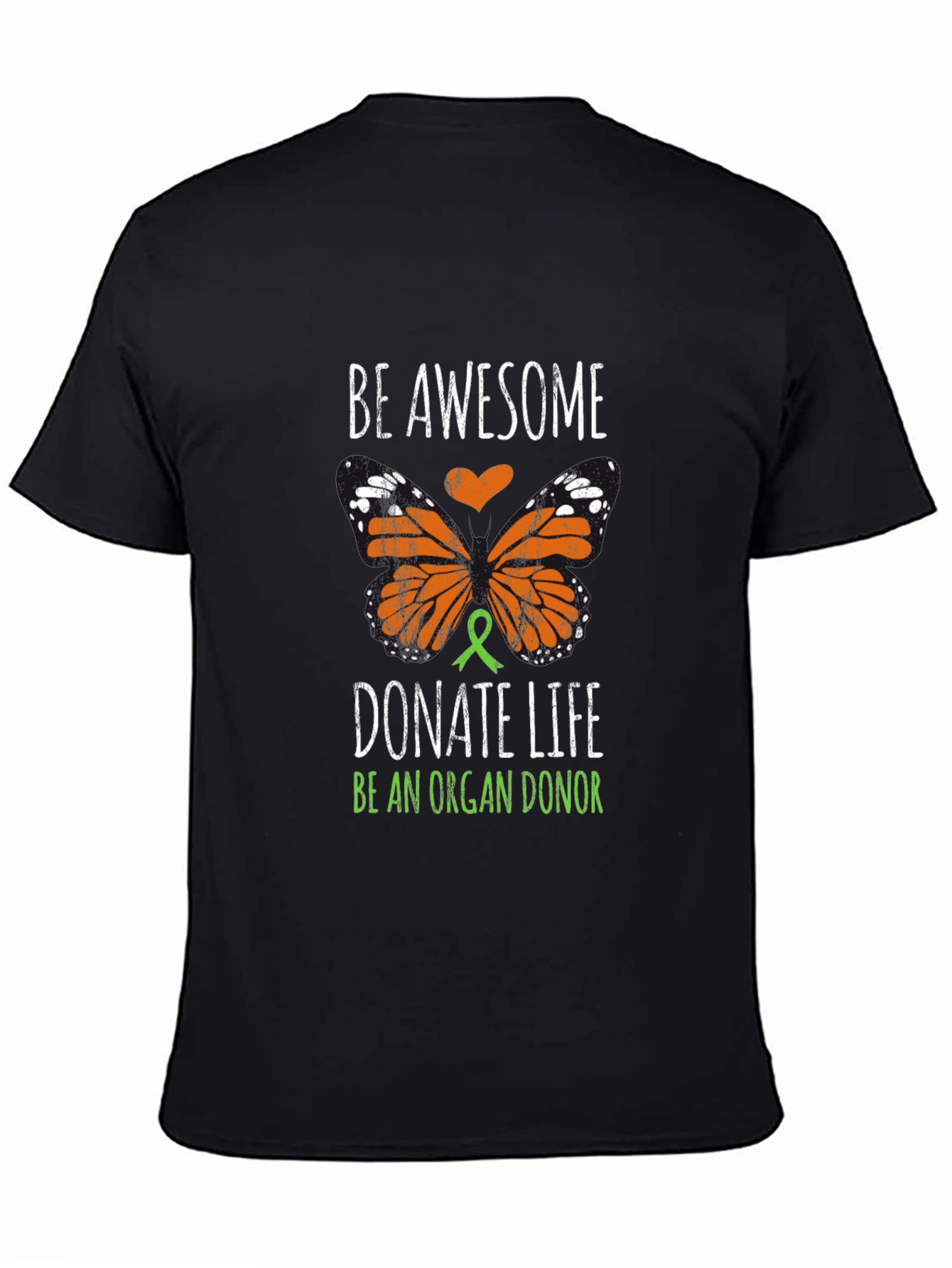 Be Awesome Donate Life Organ Donor T-Shirt