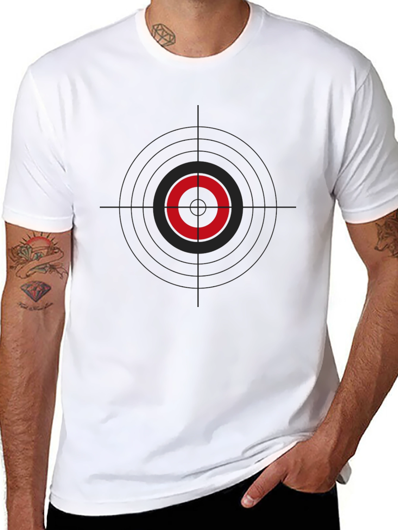 Target Graphic T-Shirt - Black
