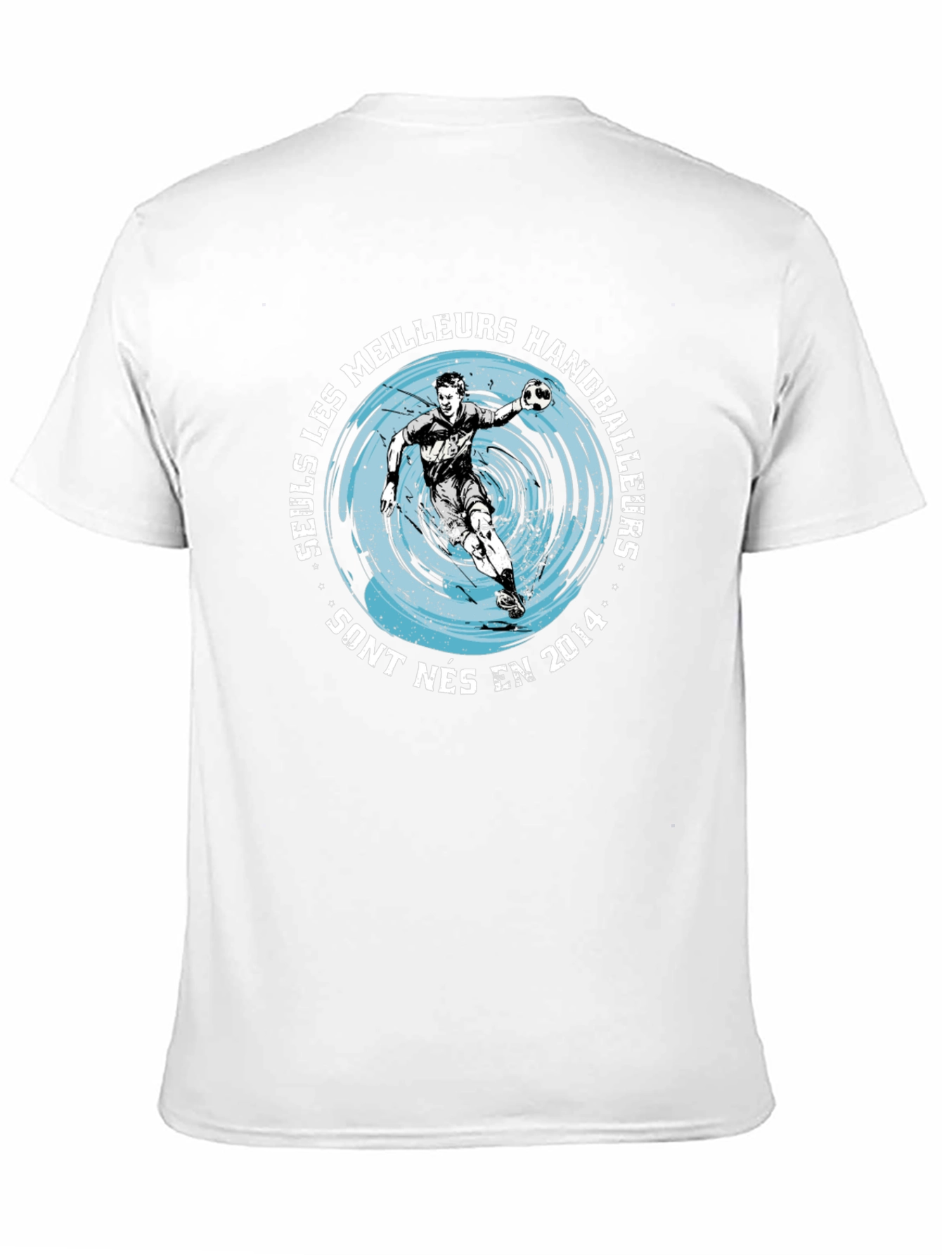 Handball Player Graphic T-Shirt - Born in 2014