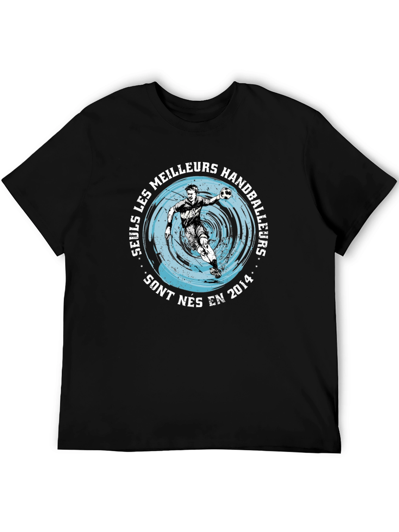 Handball Player Graphic T-Shirt - Born in 2014