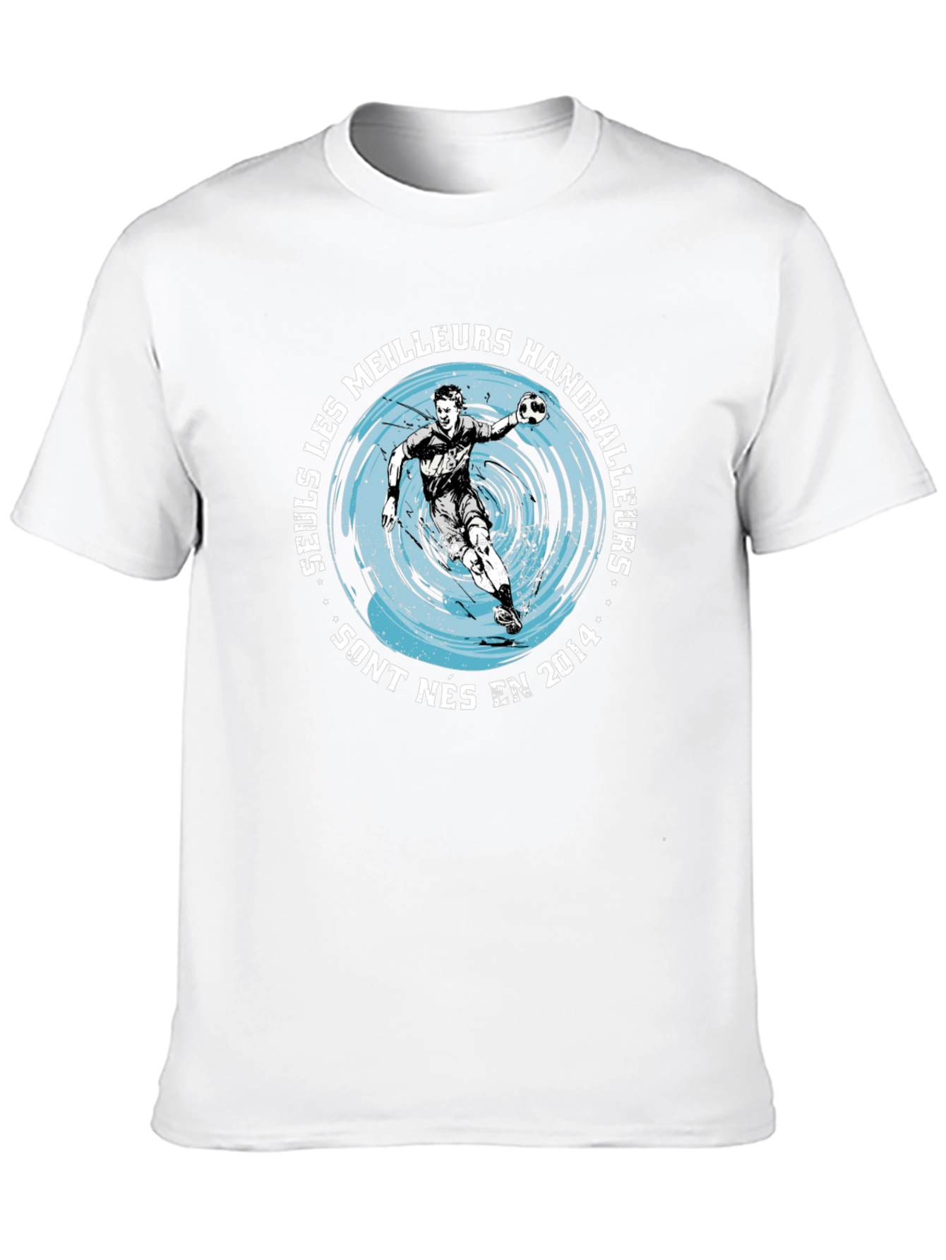 Handball Player Graphic T-Shirt - Born in 2014
