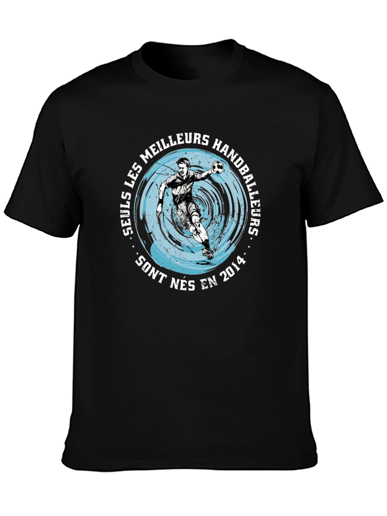 Handball Player Graphic T-Shirt - Born in 2014