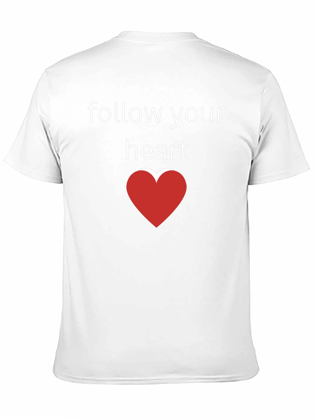 Follow Your Heart Graphic Tee - Black