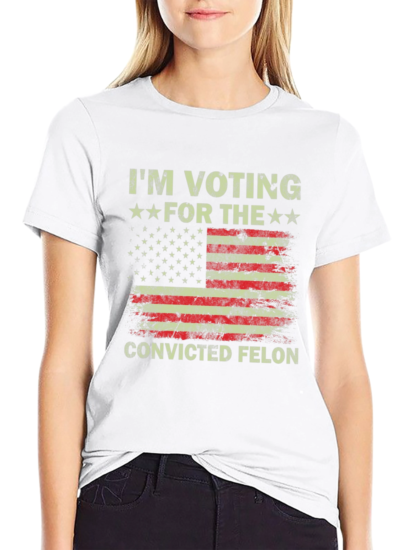 Im Voting for The Convicted Felon Tee