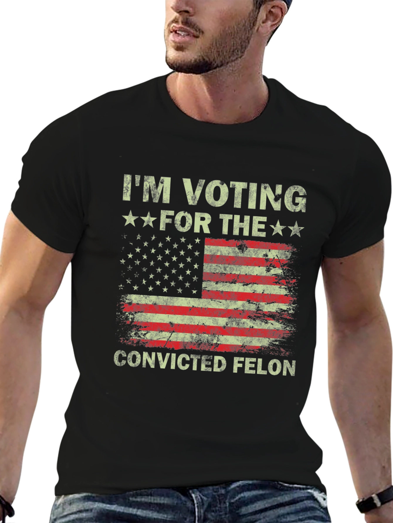 Im Voting for The Convicted Felon Tee