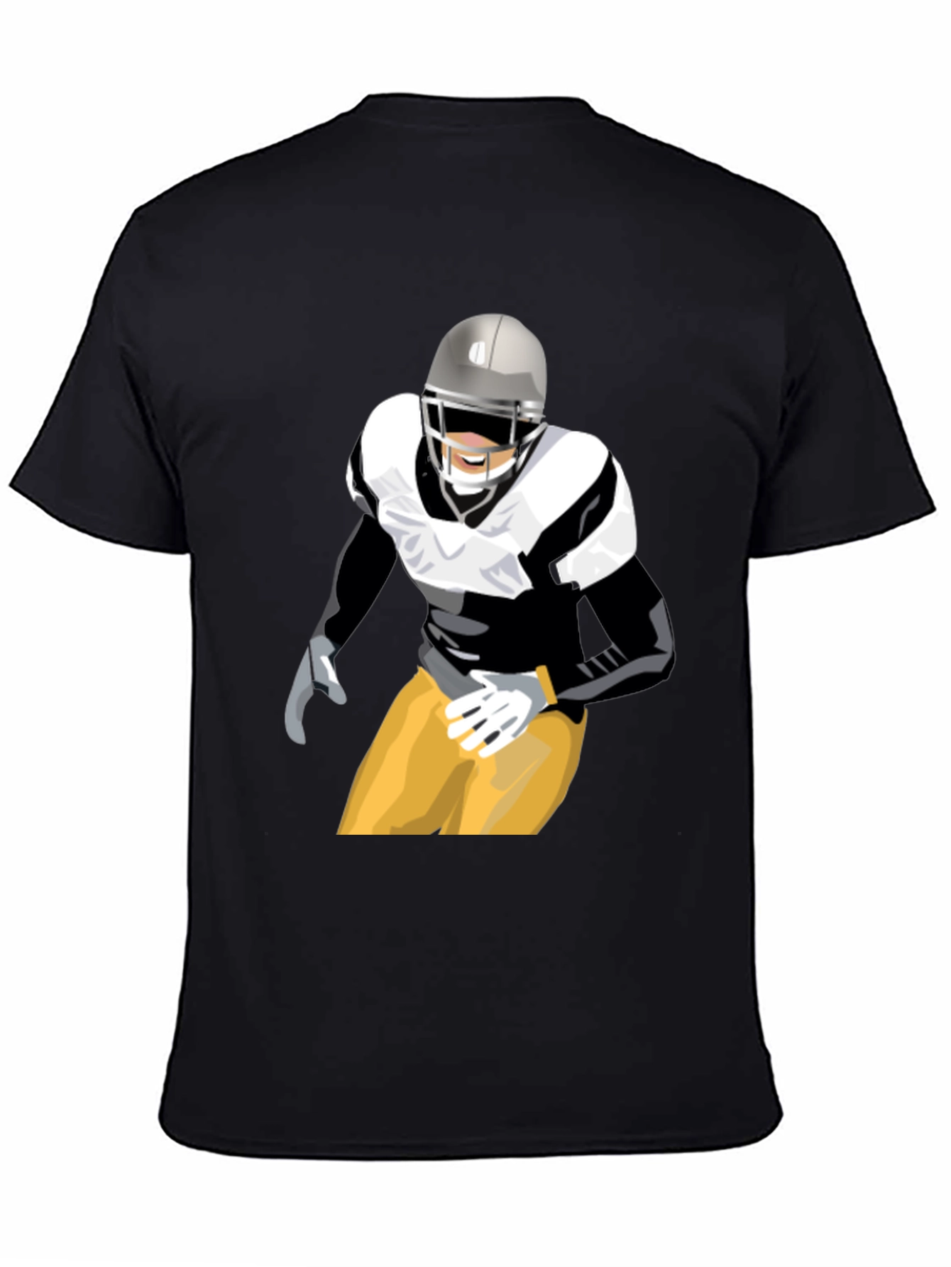 Football Player Graphic Tee