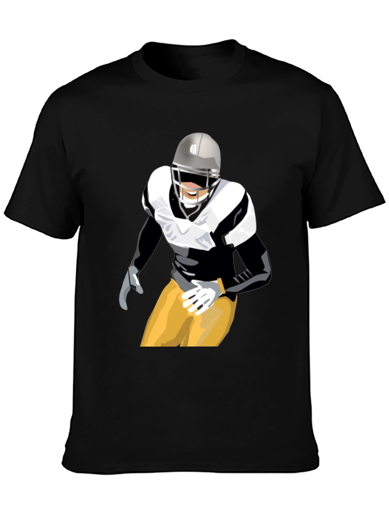 Football Player Graphic Tee