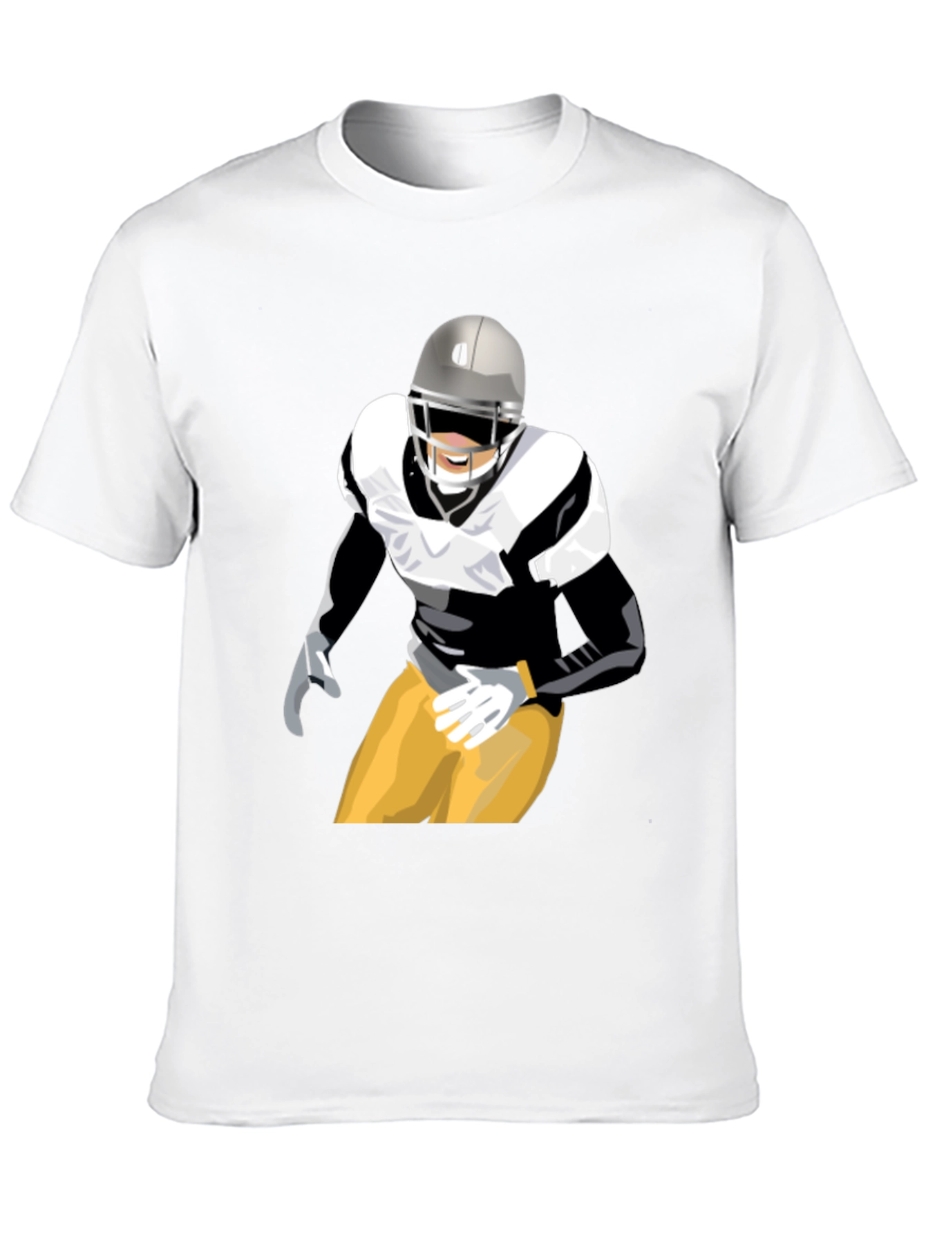 Football Player Graphic Tee
