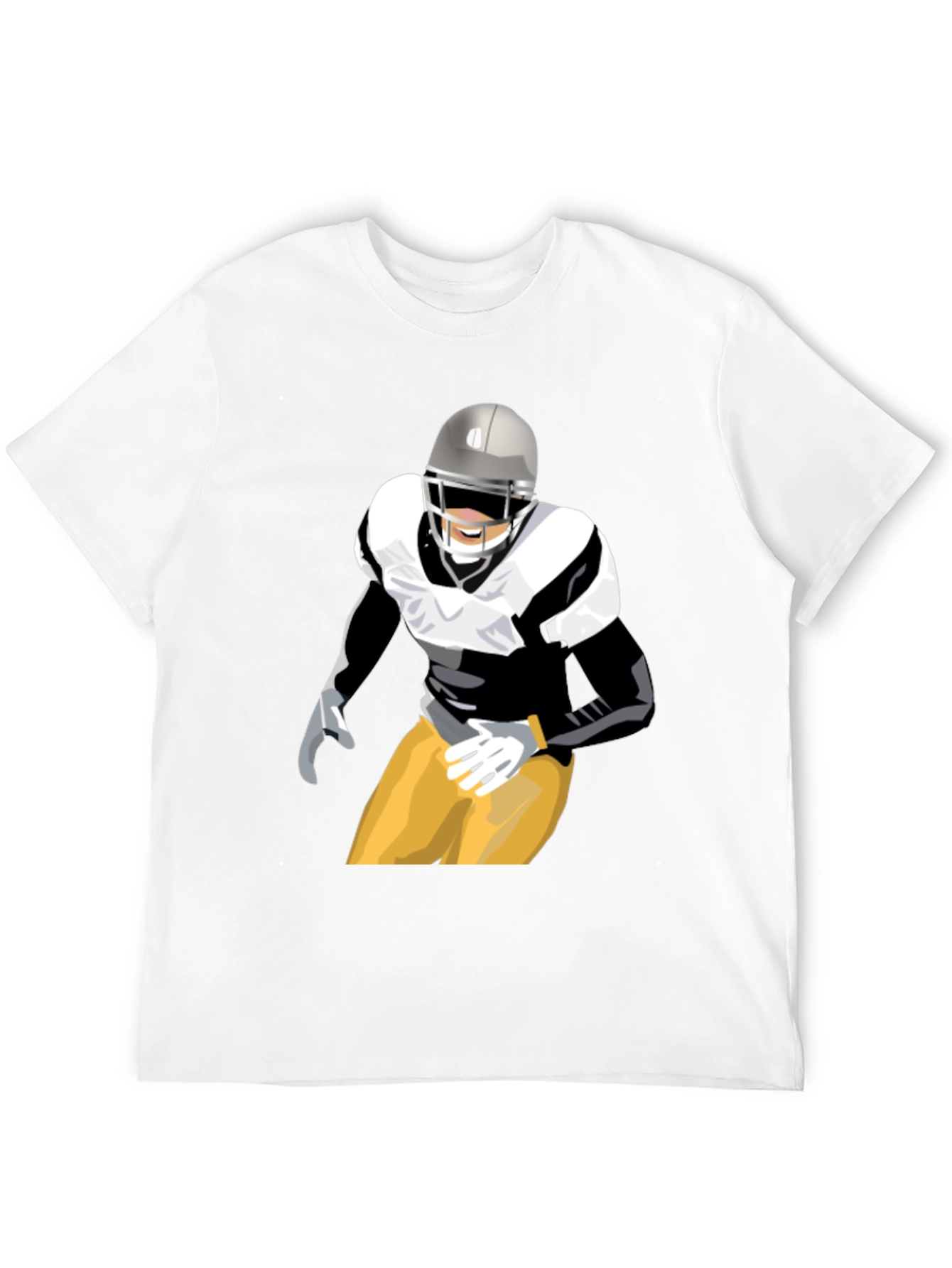 Football Player Graphic Tee