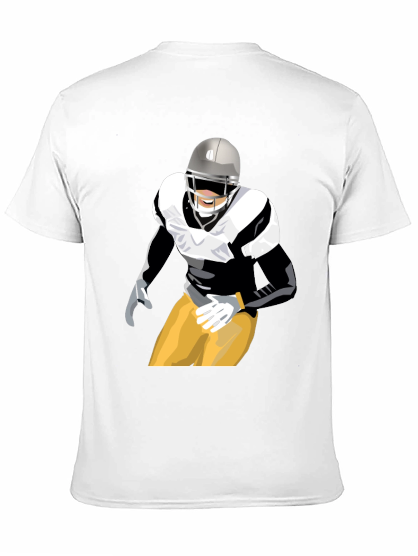 Football Player Graphic Tee