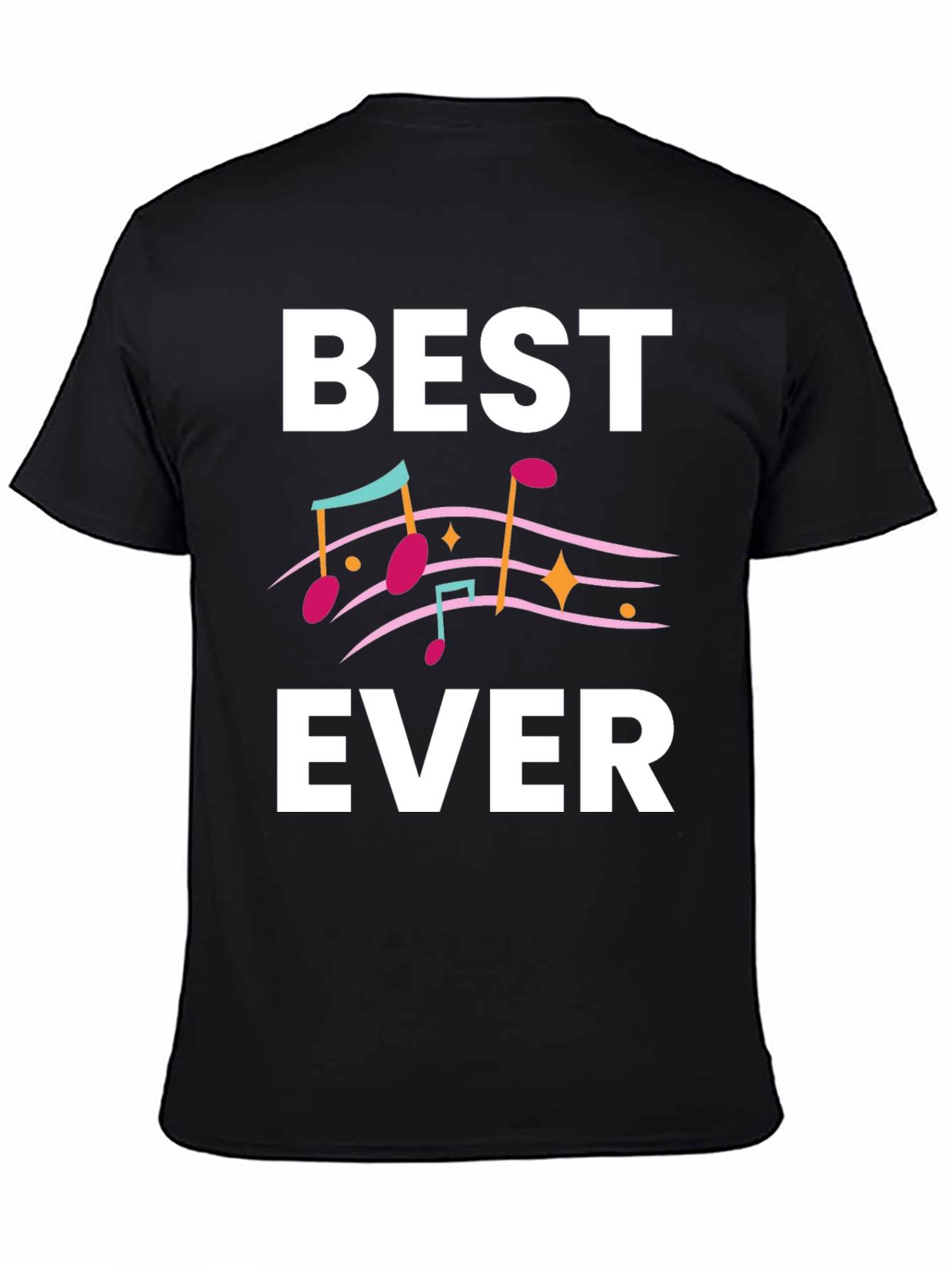 Best Ever Music T-Shirt - Black