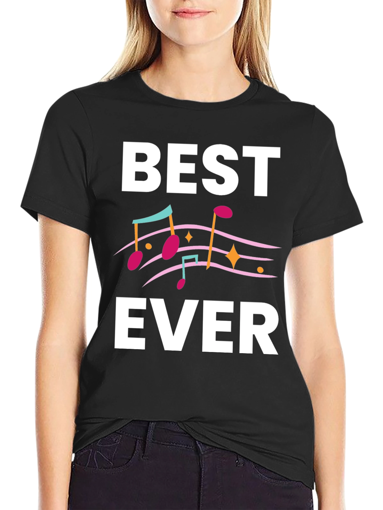 Best Ever Music T-Shirt - Black