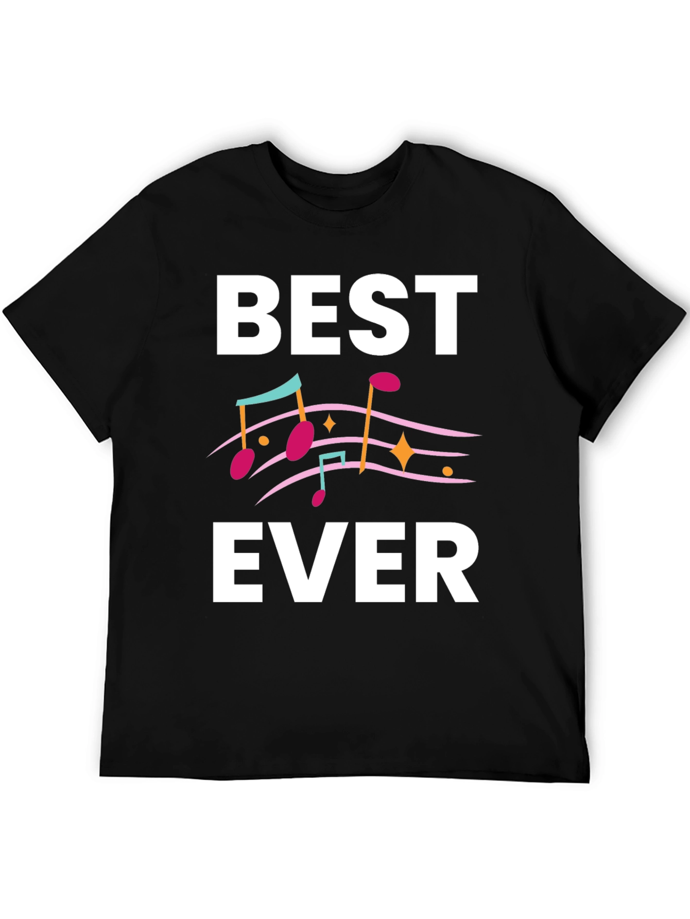 Best Ever Music T-Shirt - Black