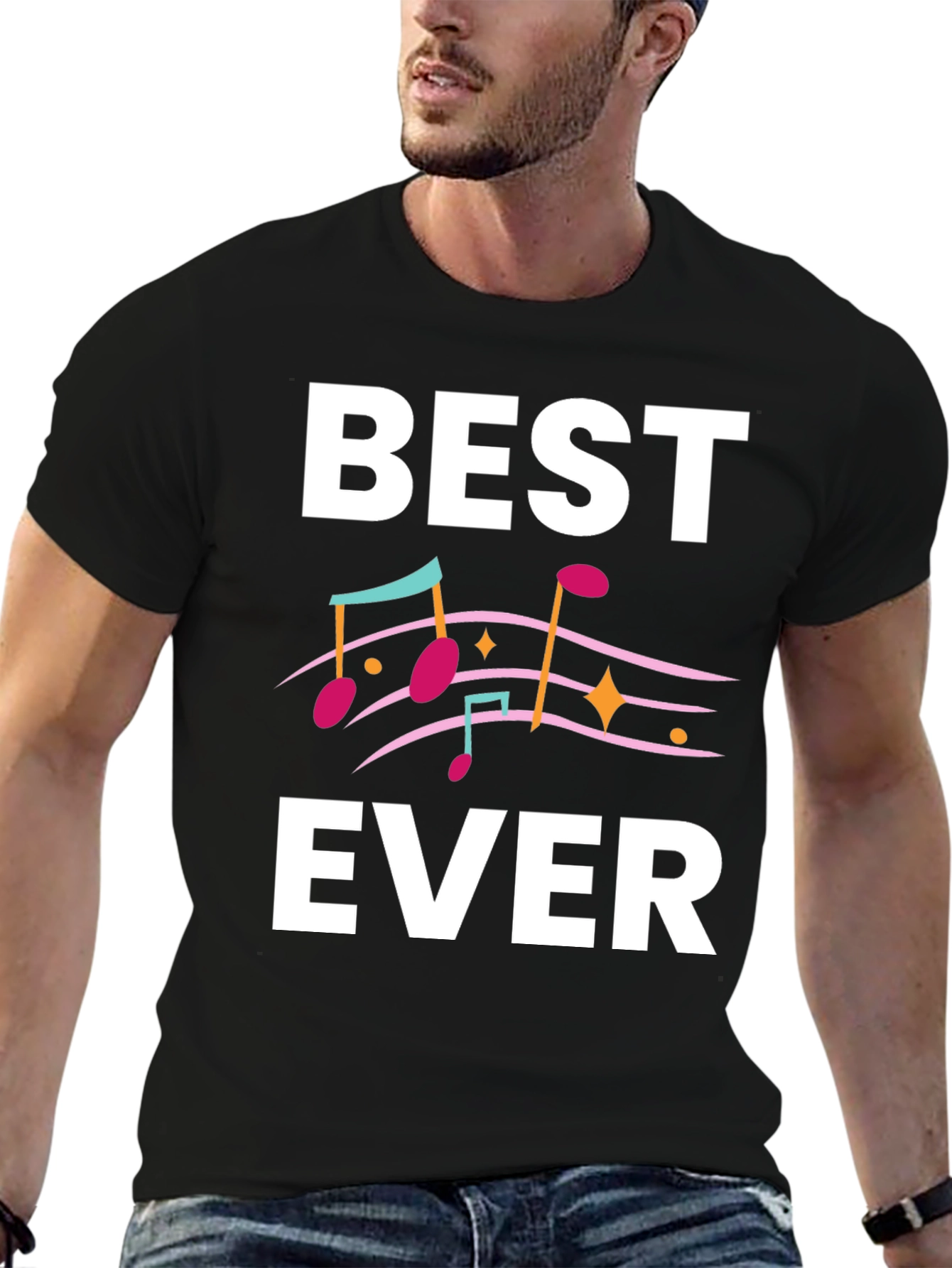 Best Ever Music T-Shirt - Black