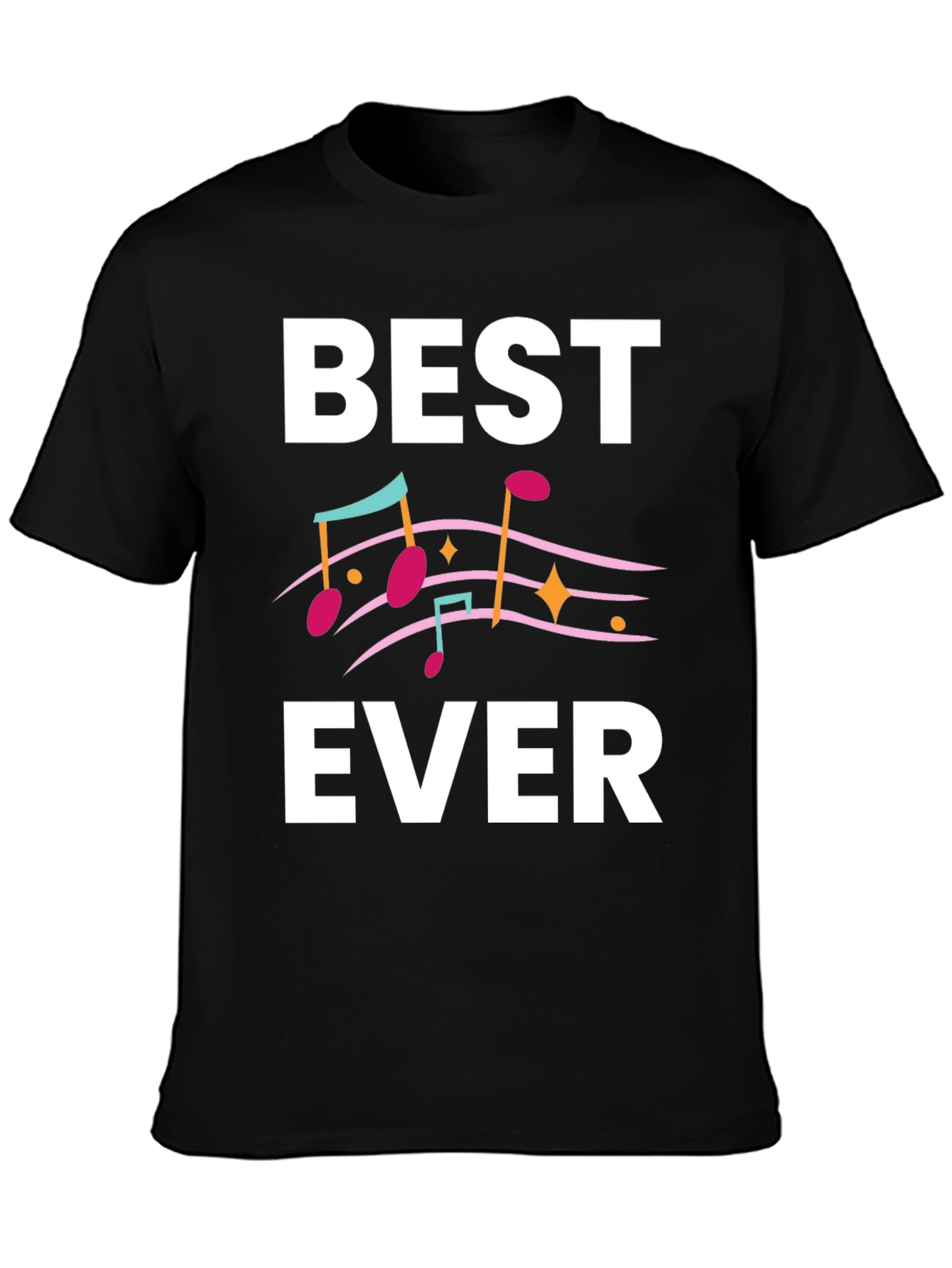 Best Ever Music T-Shirt - Black