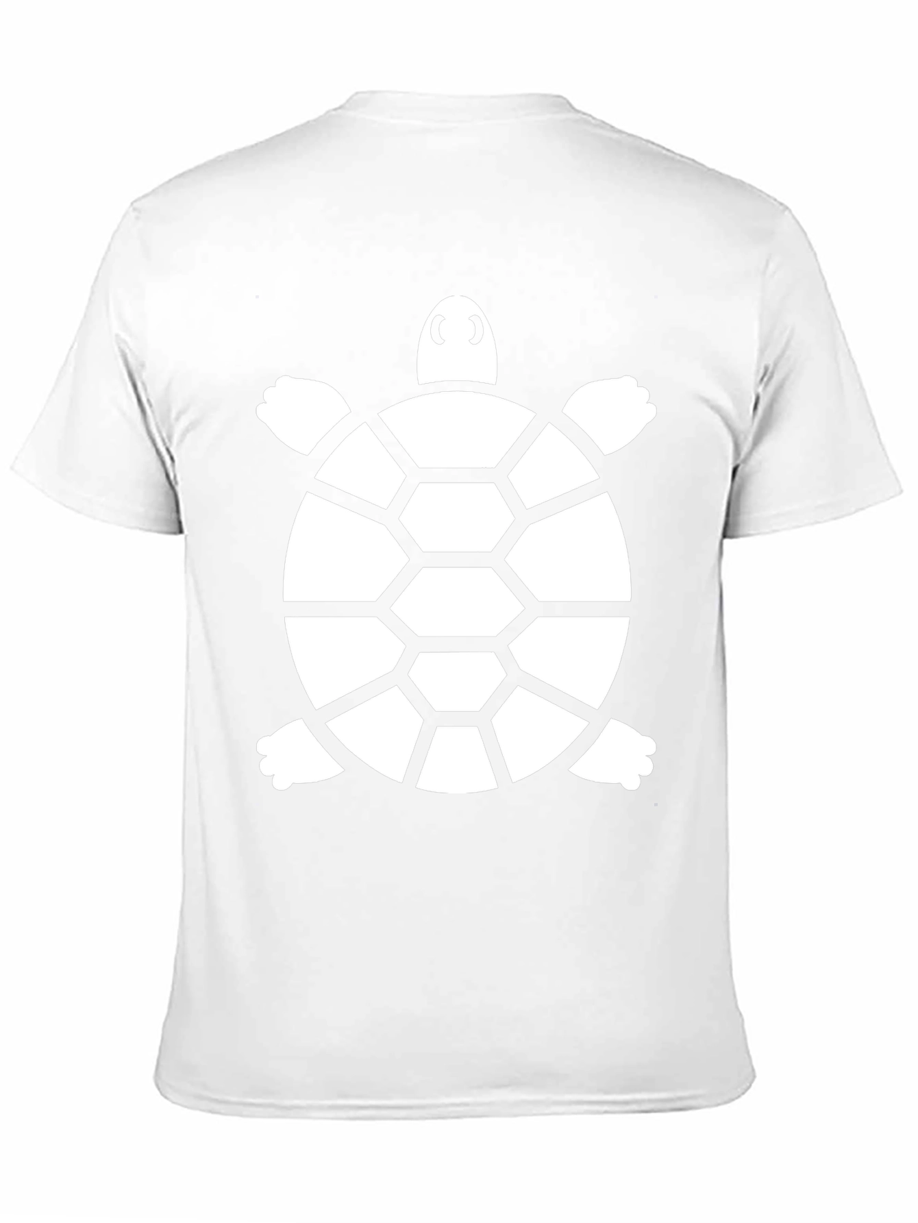 Turtle Graphic T-Shirt - Black Mens Casual Tee