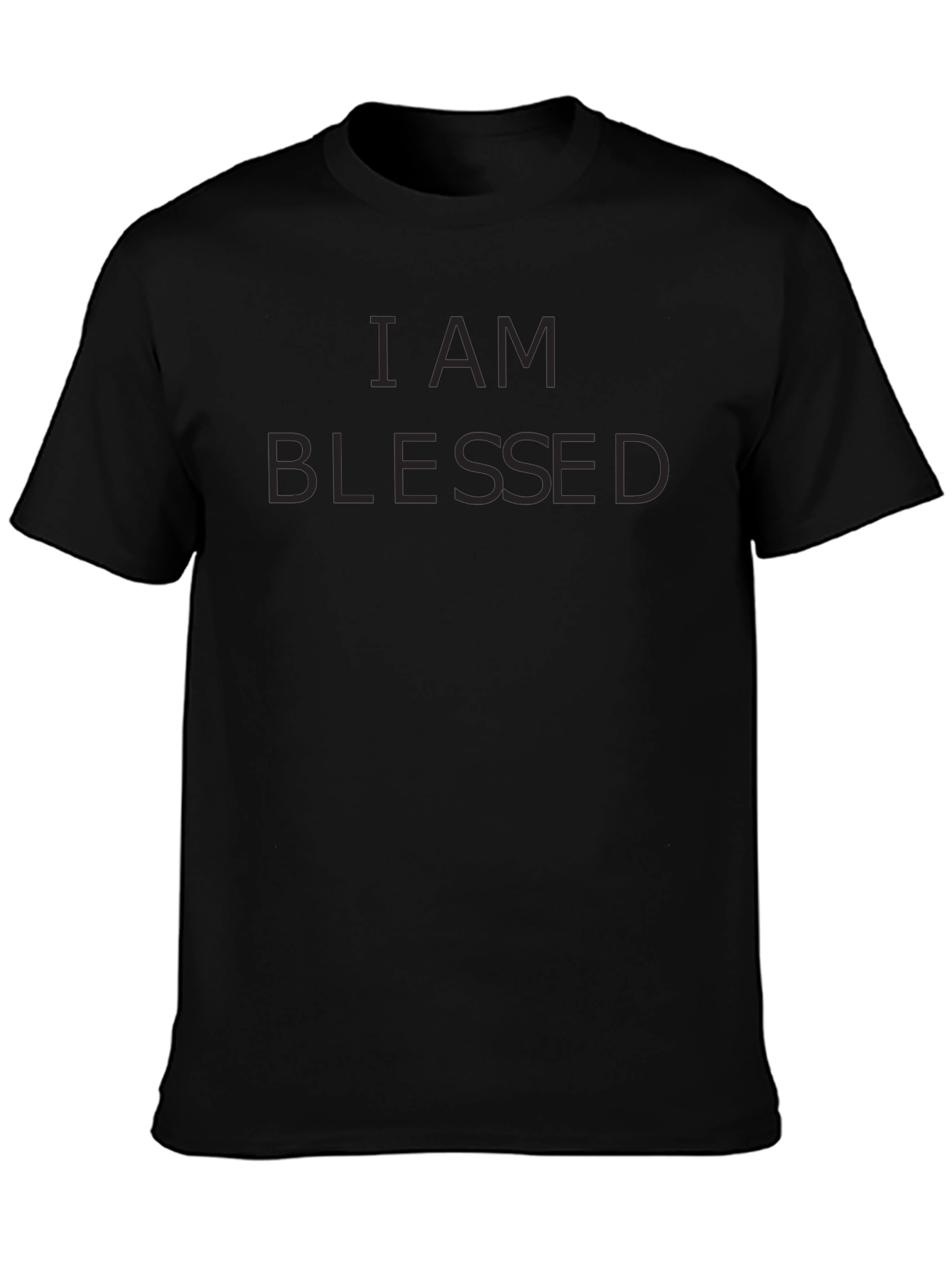 Blessed Black T-Shirt: Stylish & Comfortable