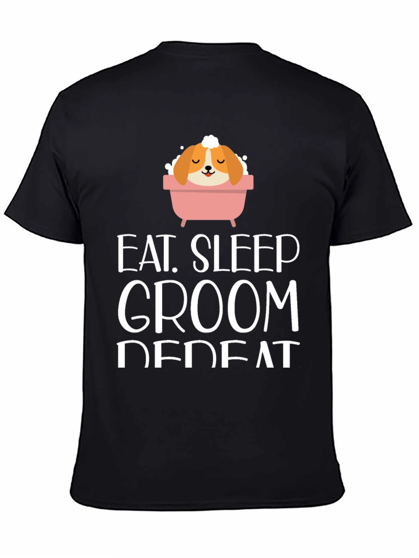 Eat Sleep Groom Repeat T-Shirt