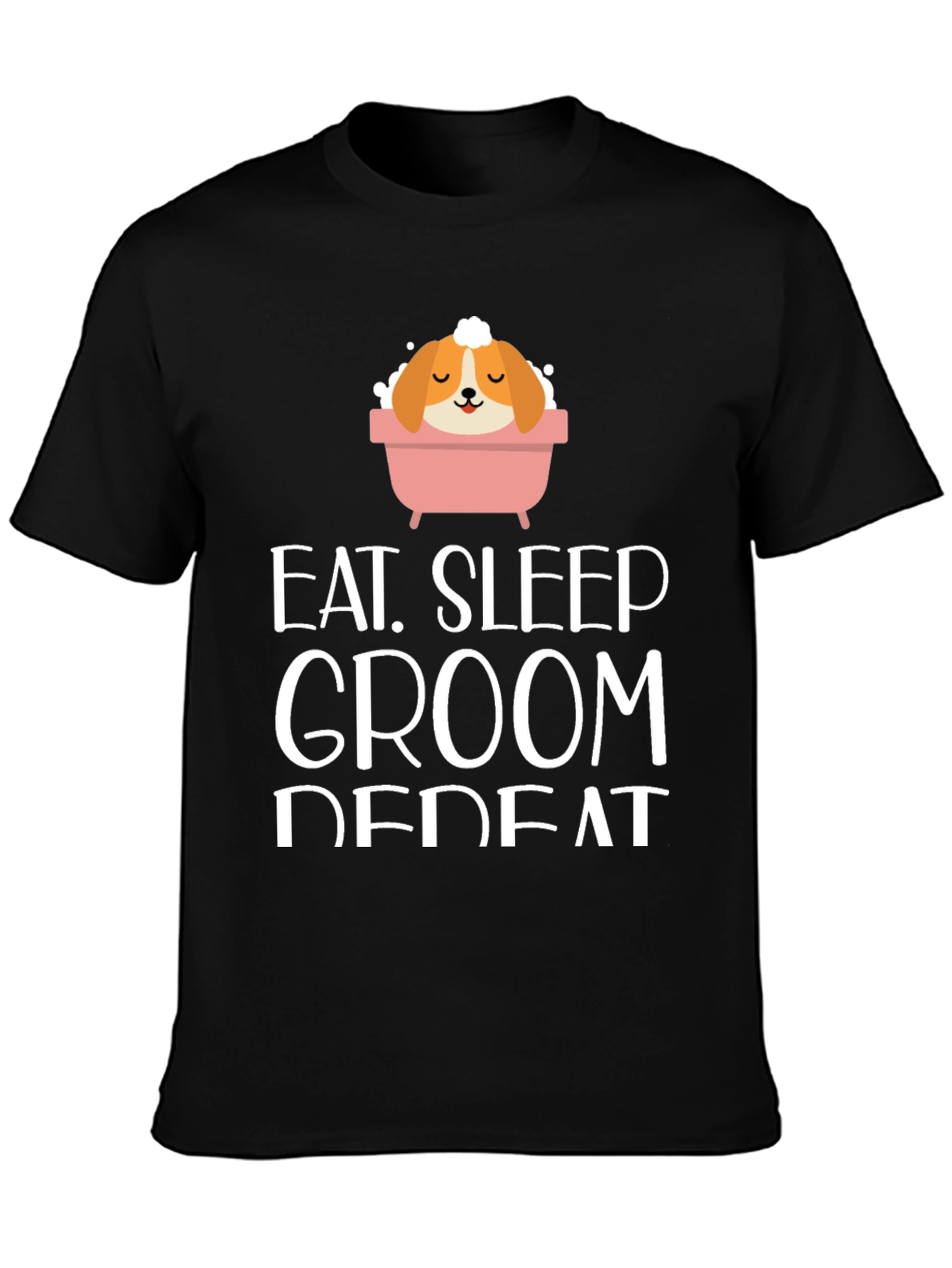 Eat Sleep Groom Repeat T-Shirt