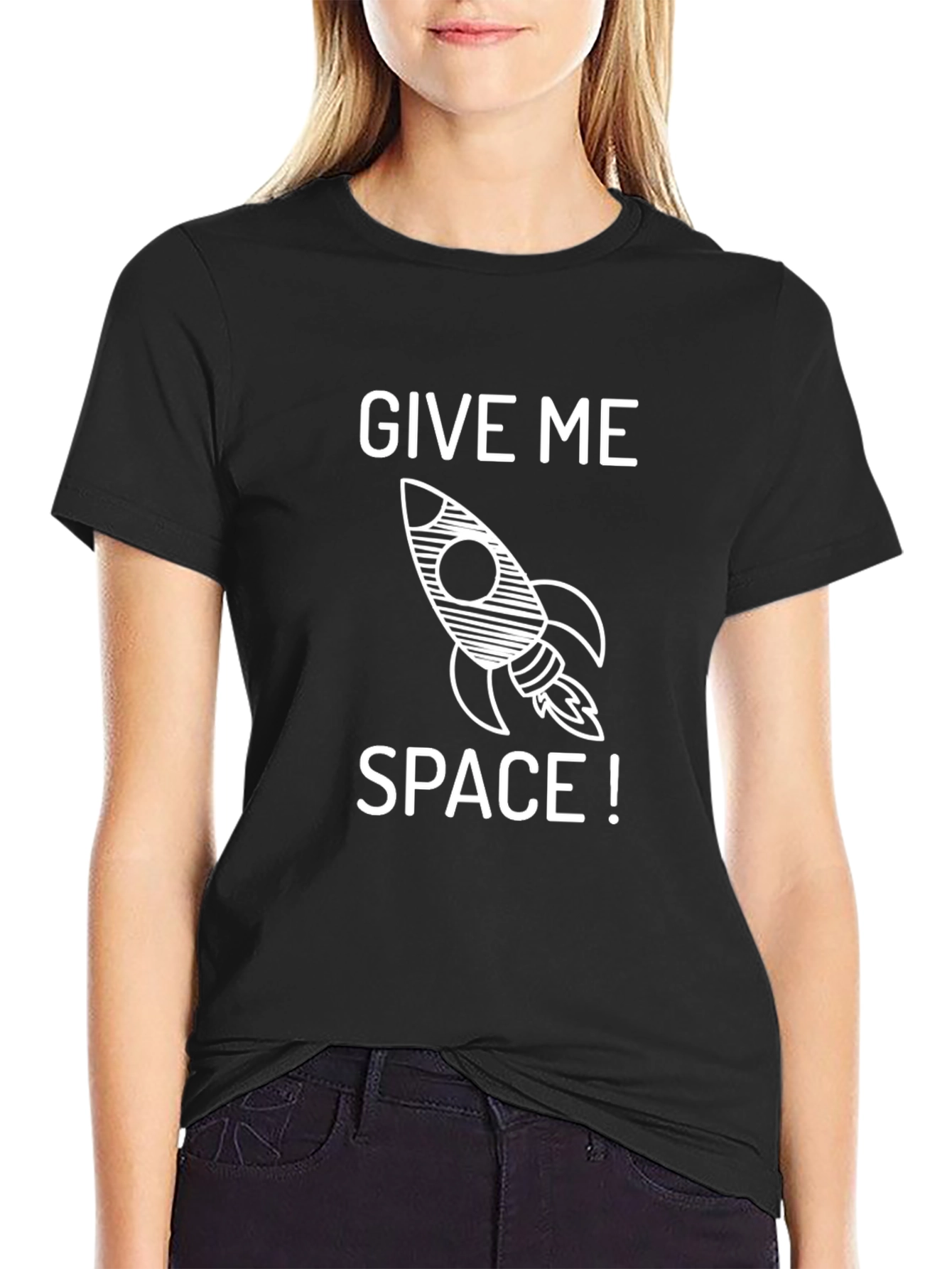 Give Me Space T-Shirt - Rocket Graphic Tee