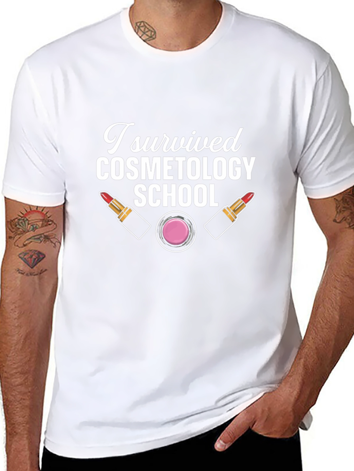 Cosmetology School Survivor T-Shirt