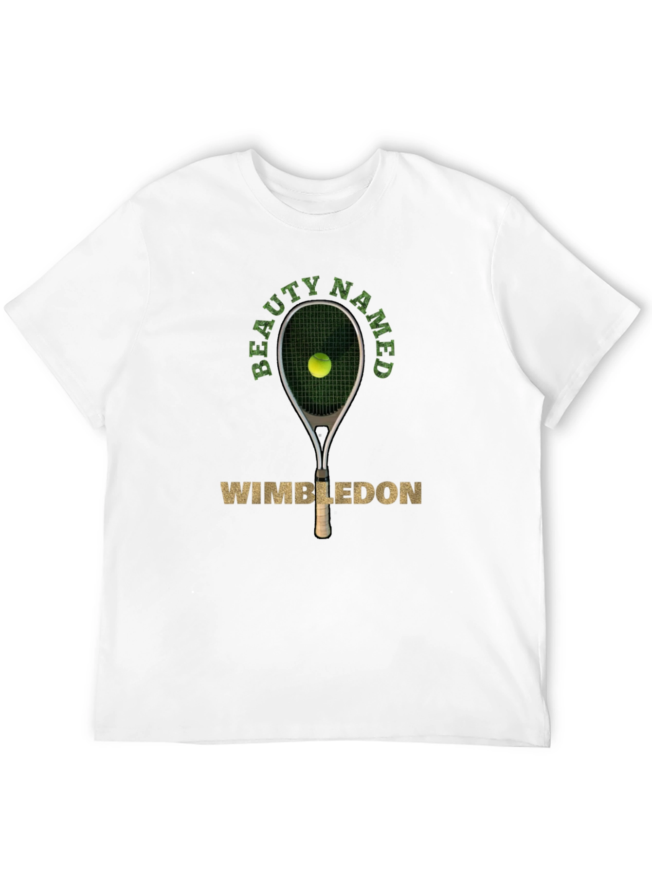Wimbledon Beauty Named Tennis T-Shirt
