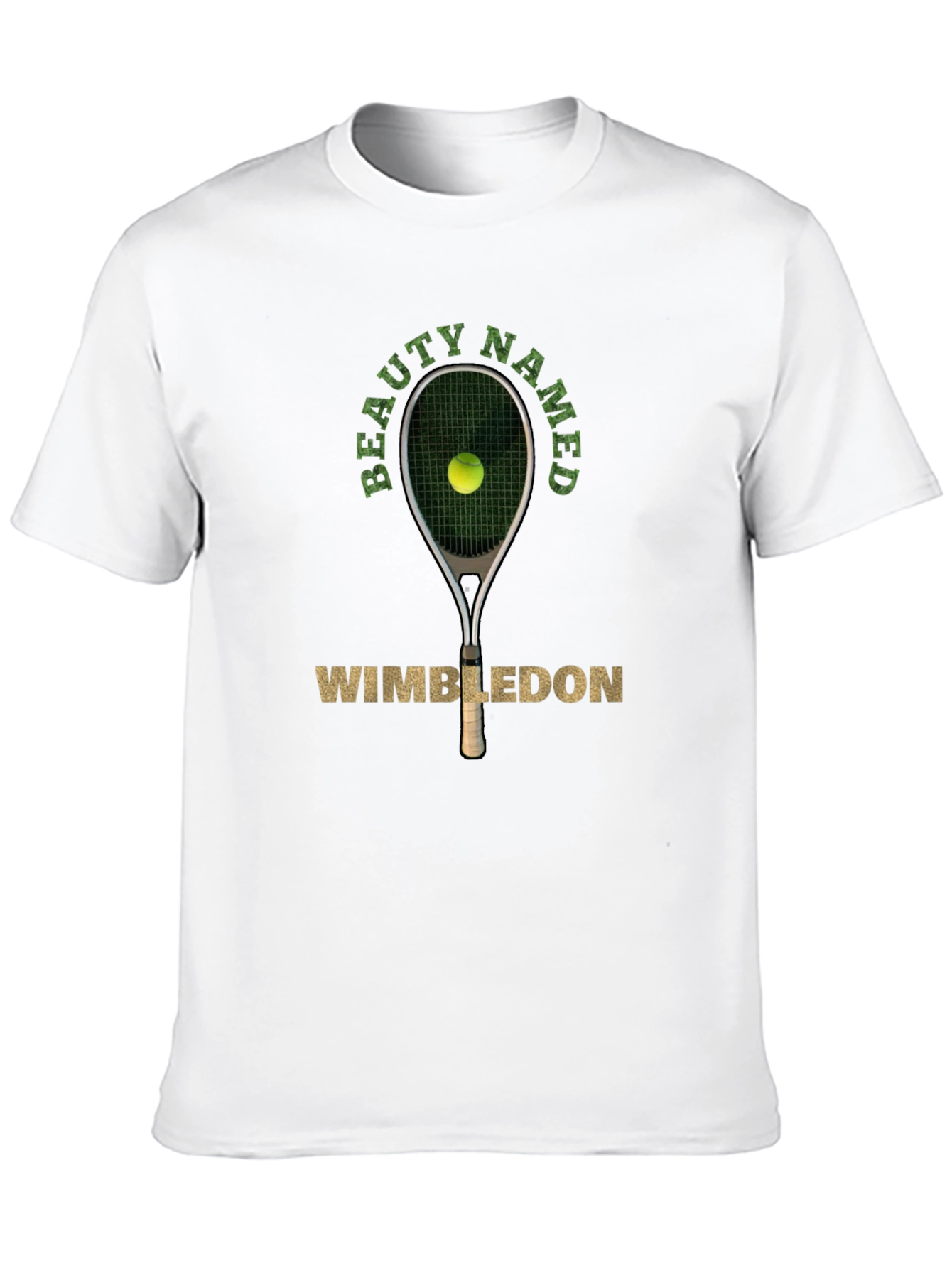 Wimbledon Beauty Named Tennis T-Shirt