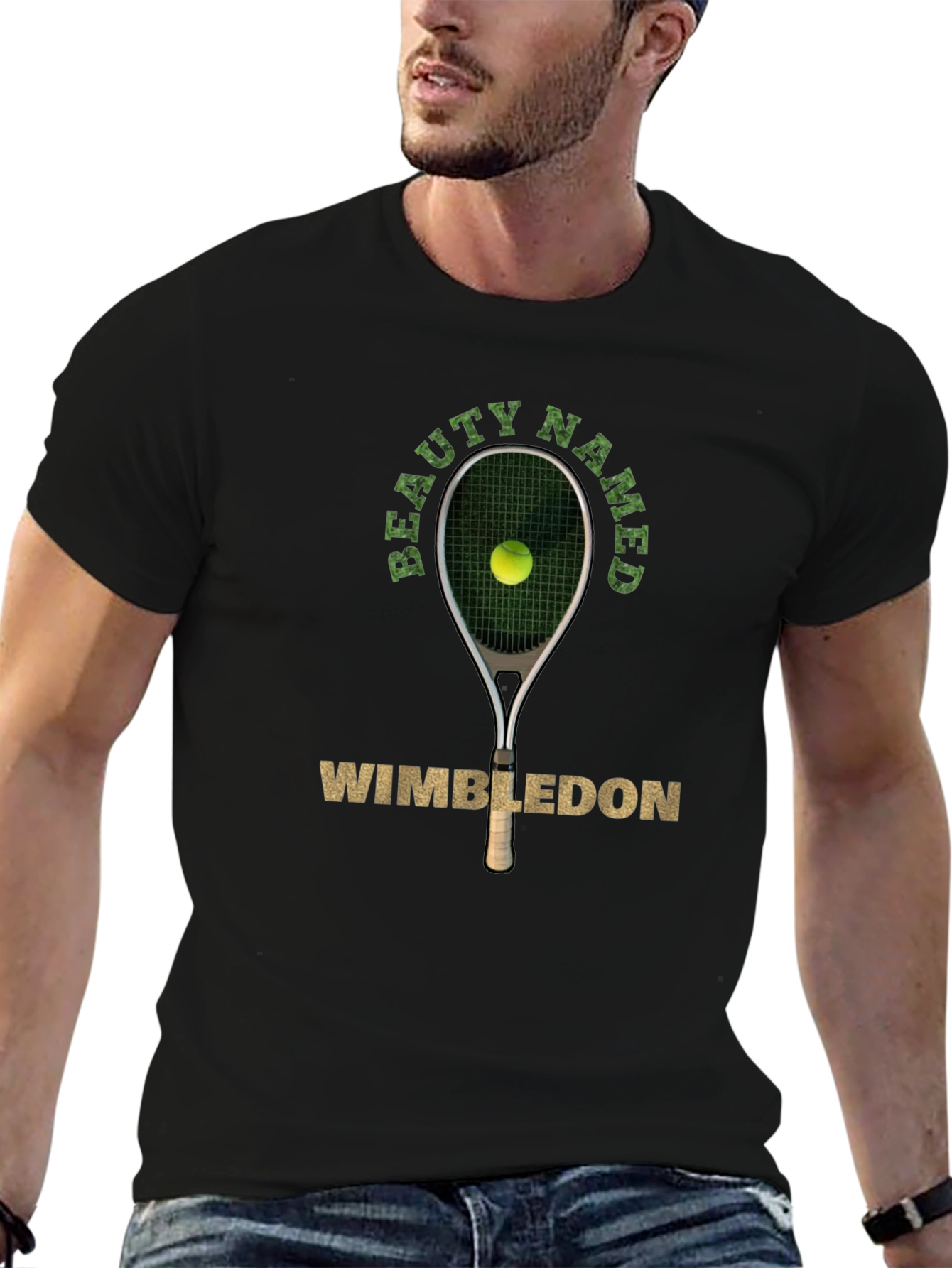 Wimbledon Beauty Named Tennis T-Shirt