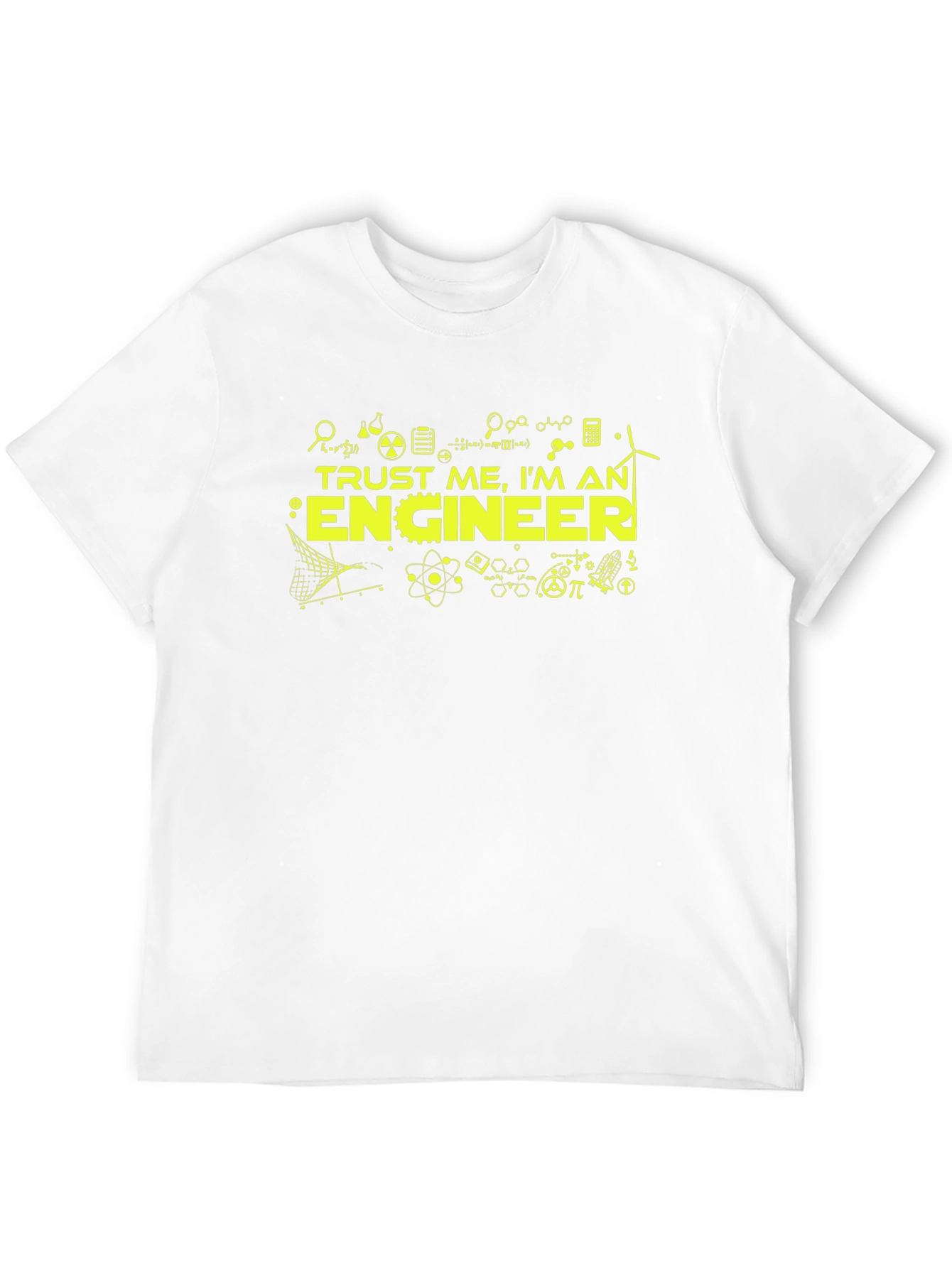 Trust Me Im An Engineer Black T-Shirt