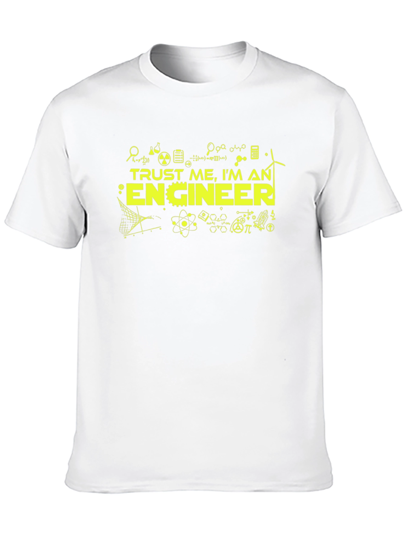 Trust Me Im An Engineer Black T-Shirt