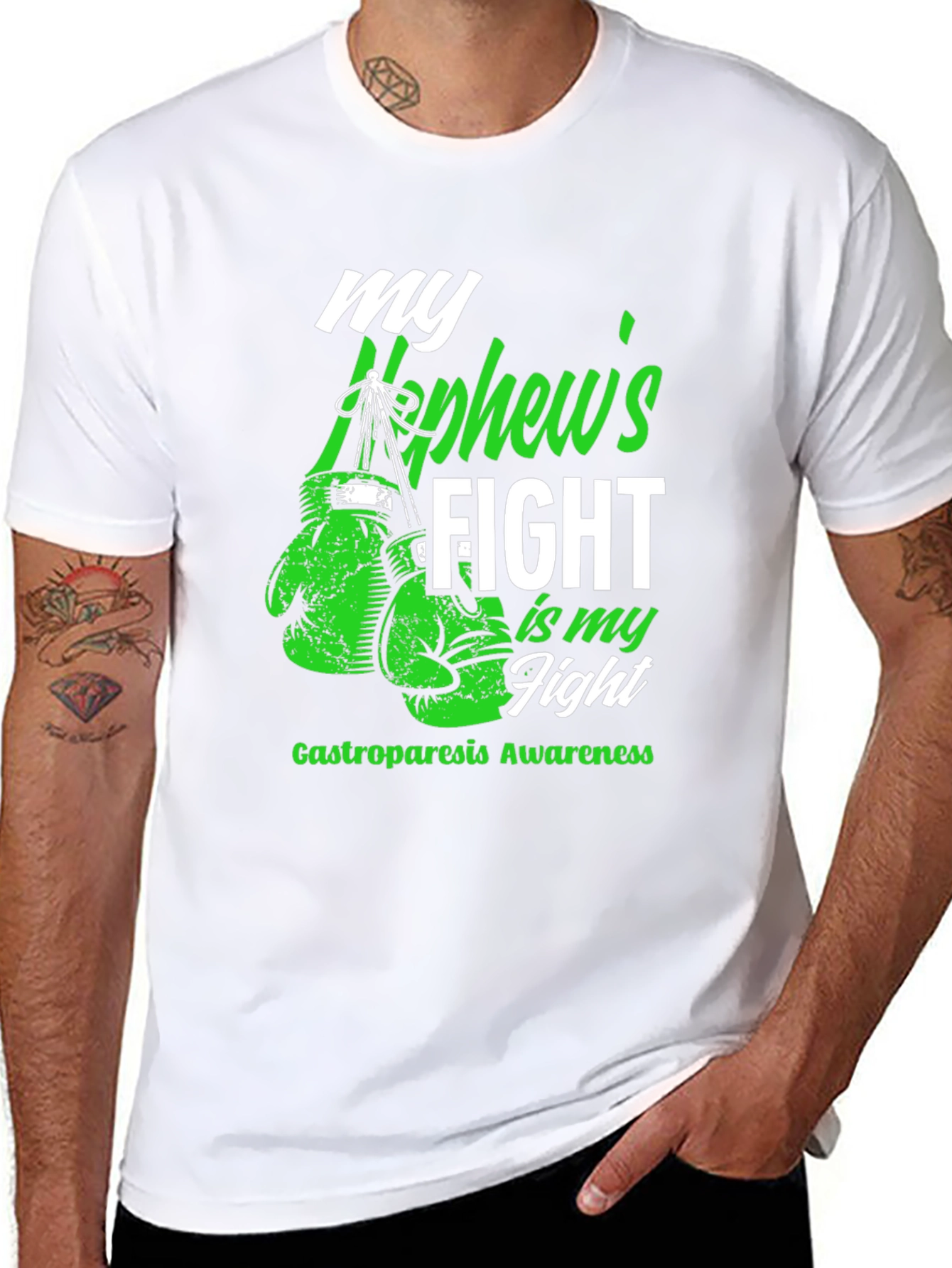 Nephews Fight Gastroparesis Awareness T-Shirt