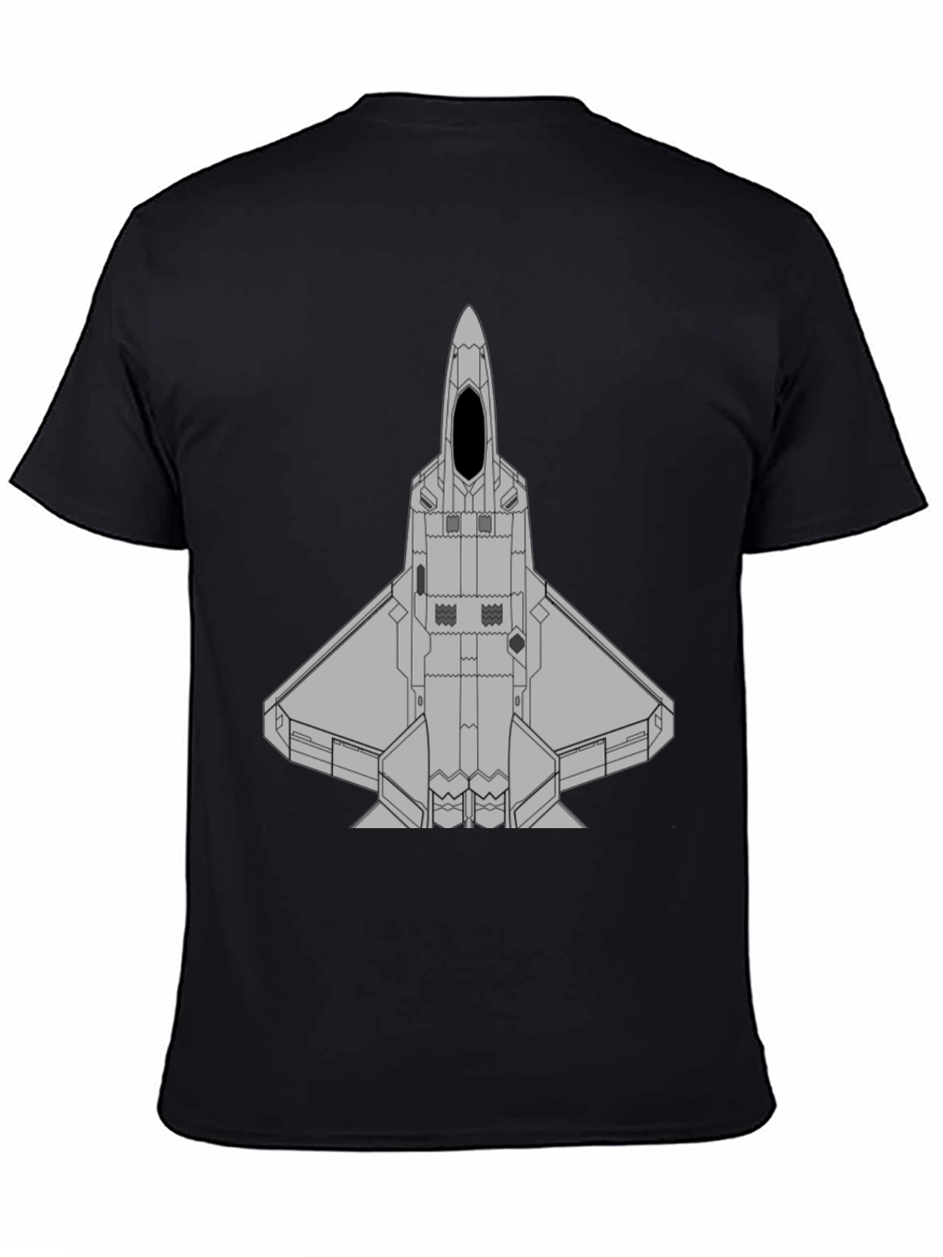 Stealth Fighter Jet Graphic T-Shirt