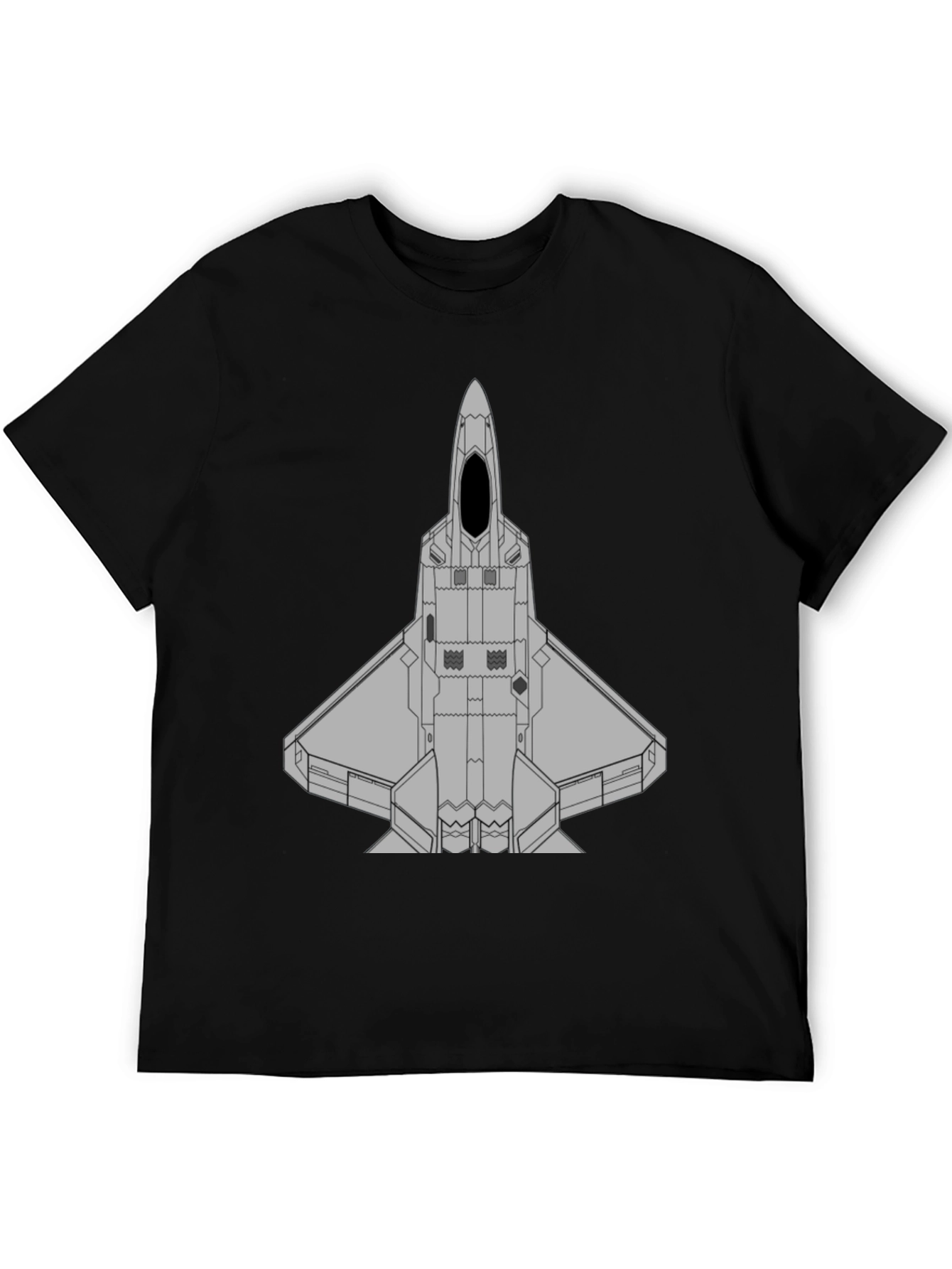 Stealth Fighter Jet Graphic T-Shirt