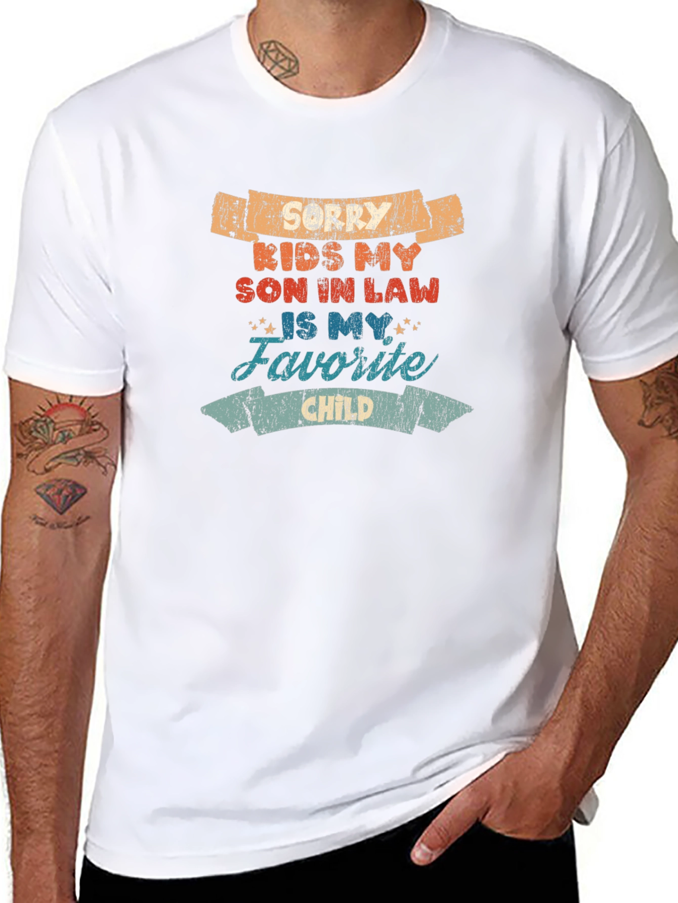 Funny Son-in-Law Favorite Child T-Shirt