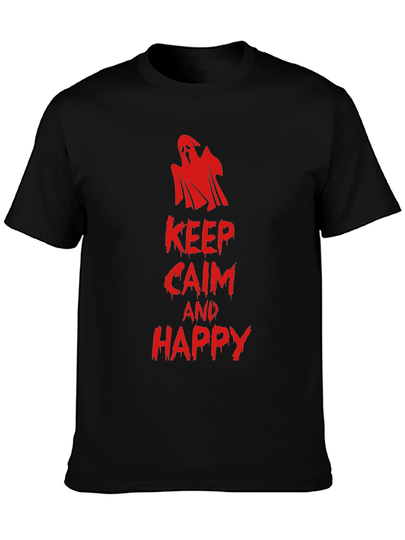 Keep Calm and Happy Halloween T-Shirt