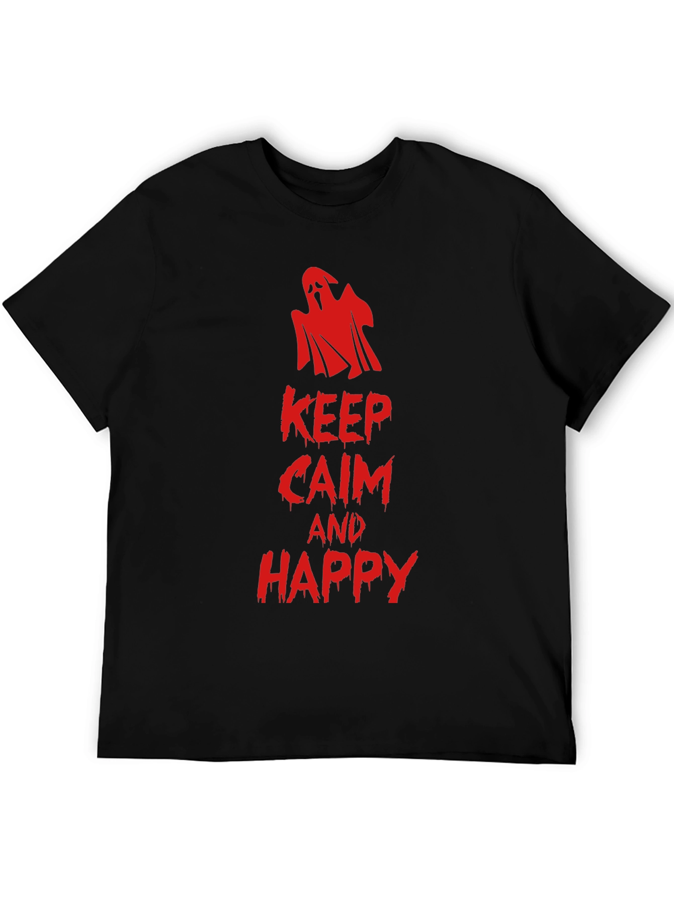 Keep Calm and Happy Halloween T-Shirt