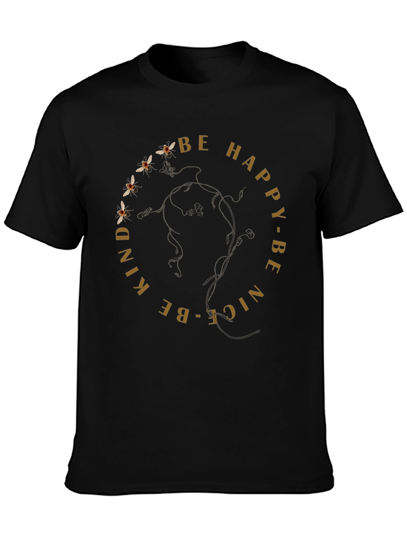 Be Kind Be Happy T-Shirt