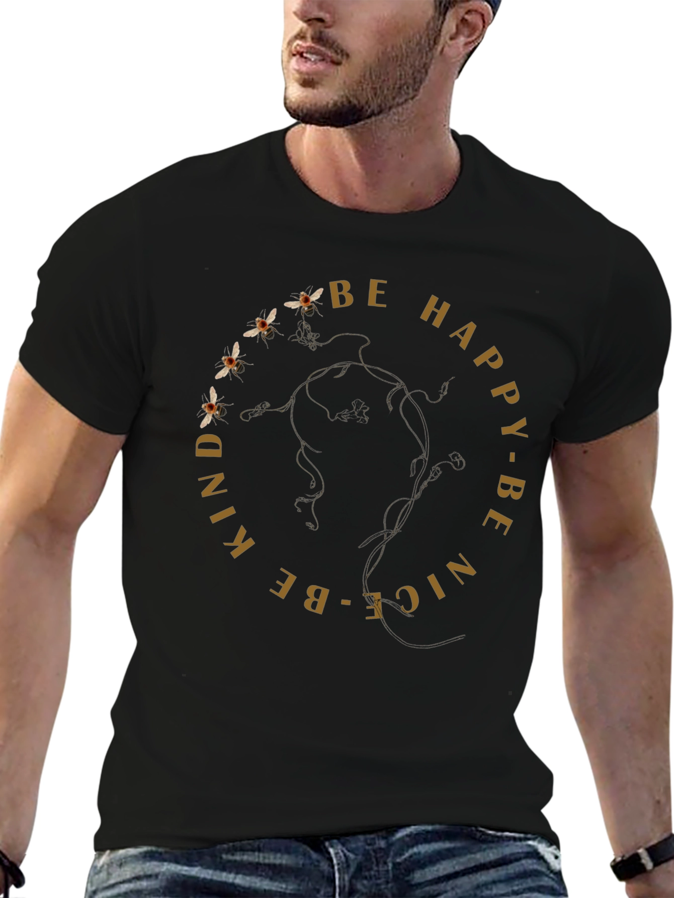 Be Kind Be Happy T-Shirt