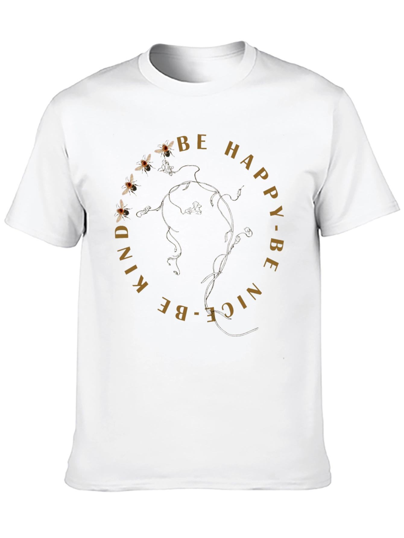 Be Kind Be Happy T-Shirt