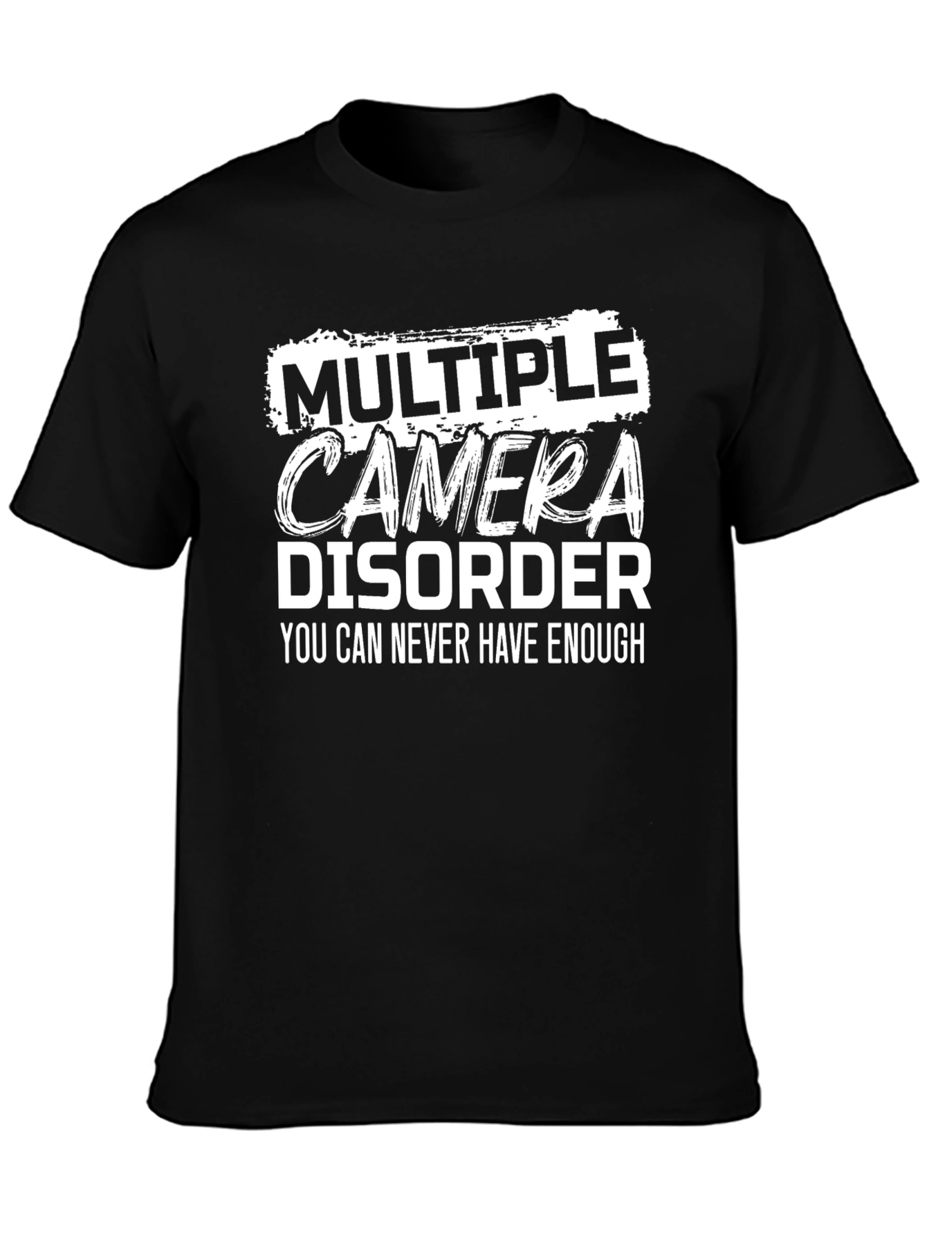Multiple Camera Disorder Graphic T-Shirt