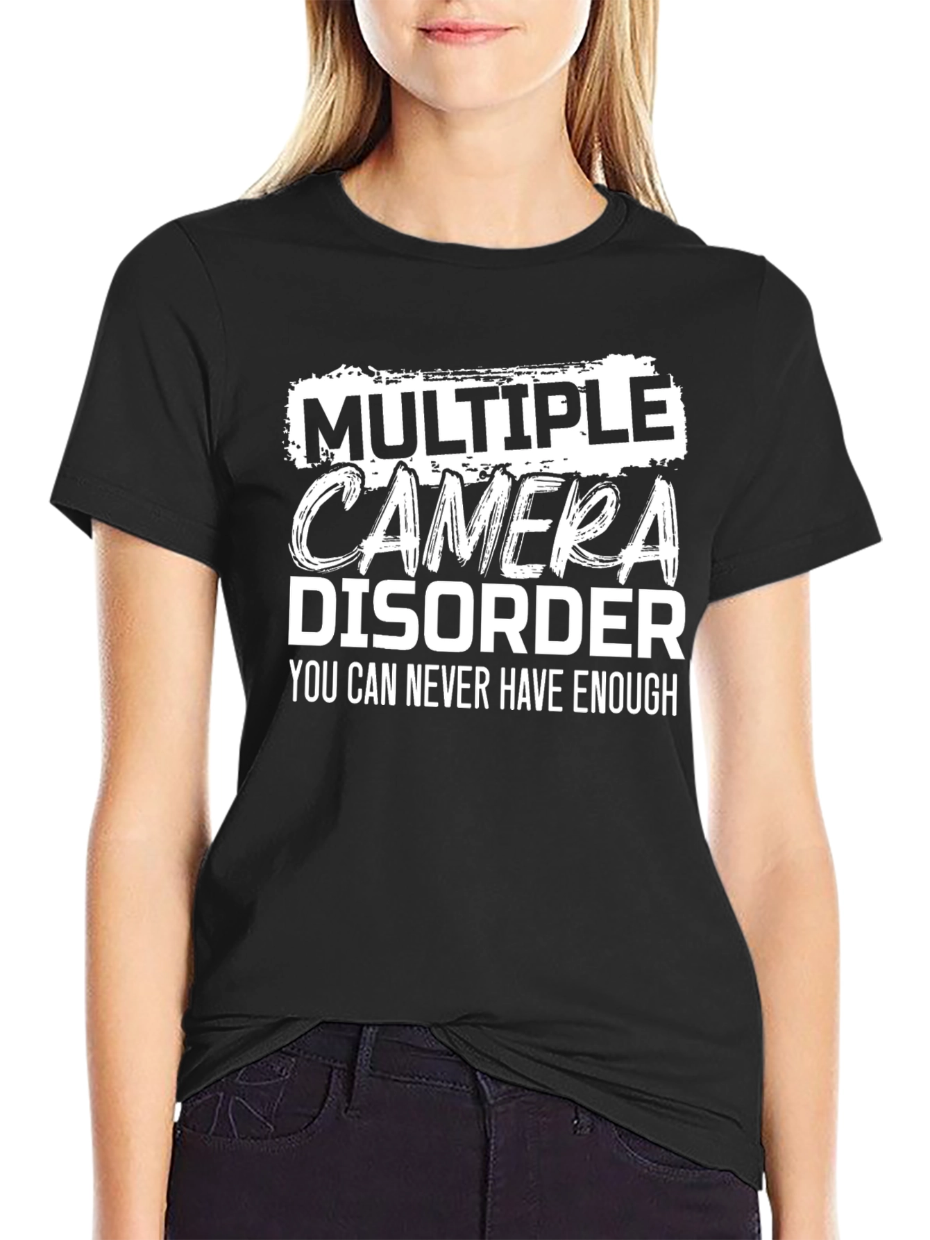 Multiple Camera Disorder Graphic T-Shirt