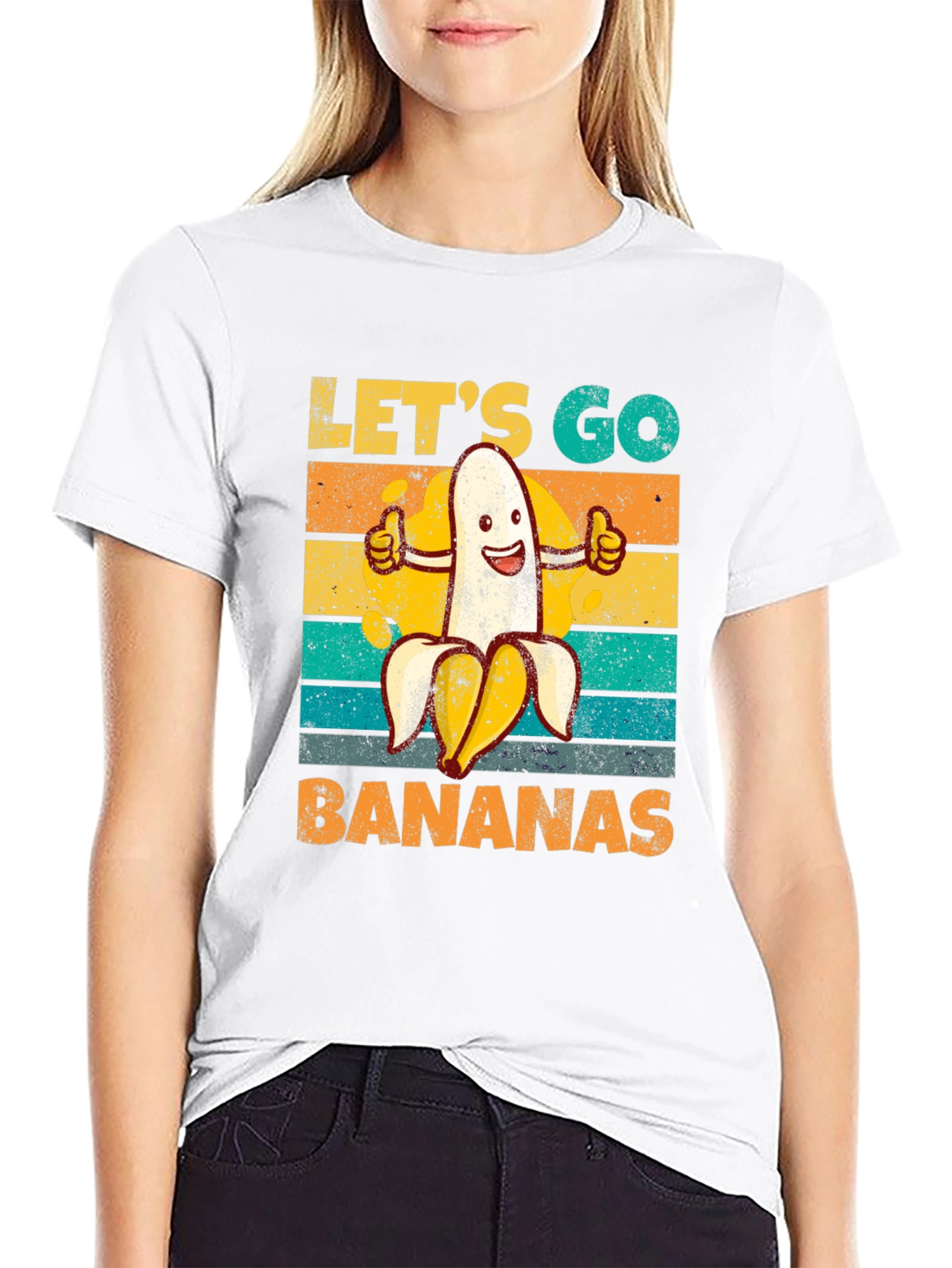 Lets Go Bananas Graphic T-Shirt