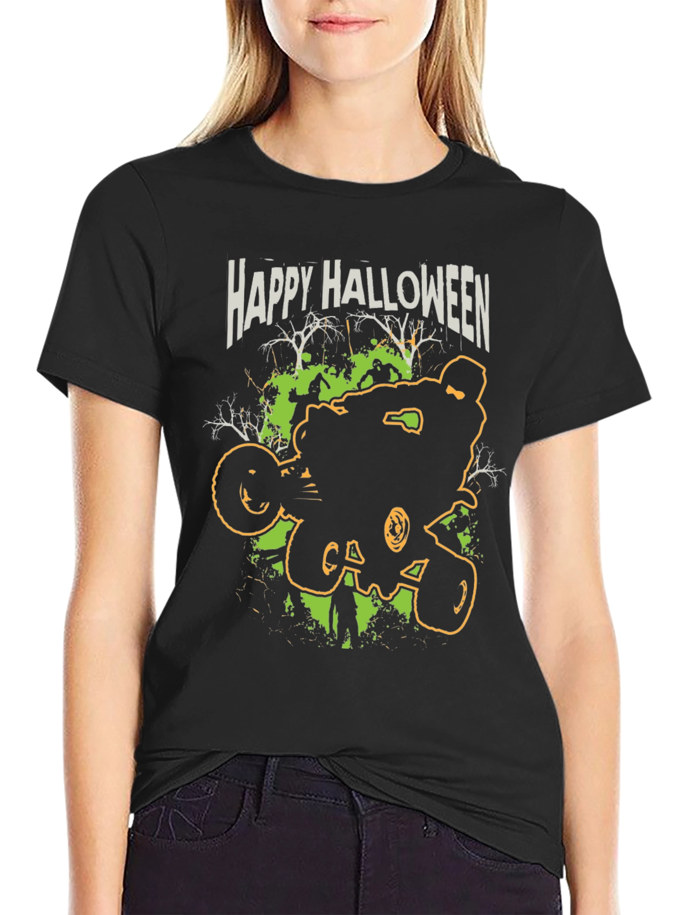 Happy Halloween ATV T-Shirt